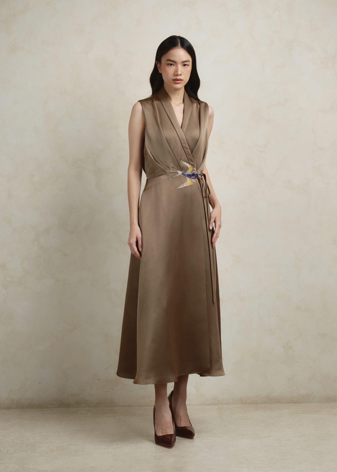 Yan Wrap Dress