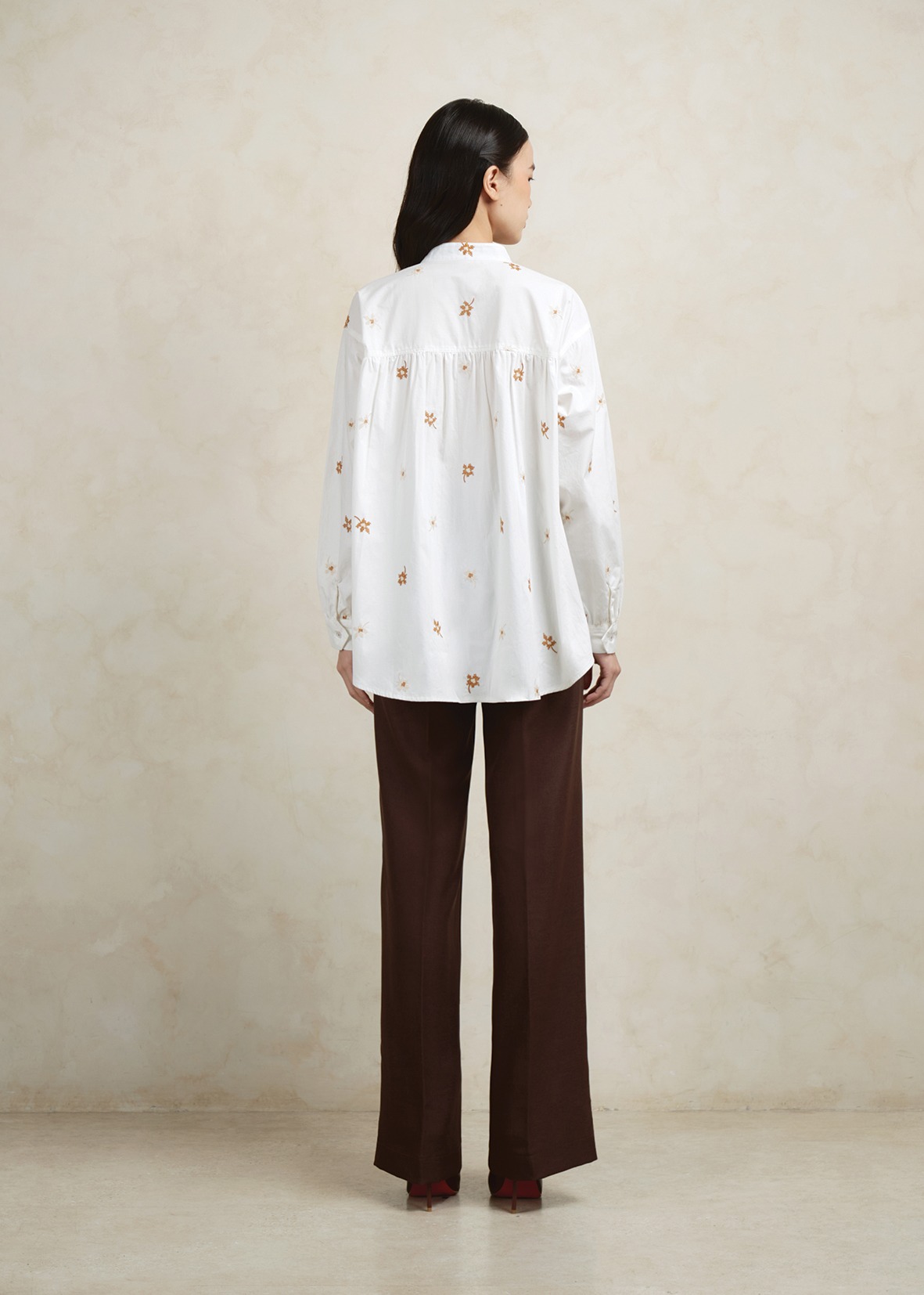 Yuri Embroidered Shirt
