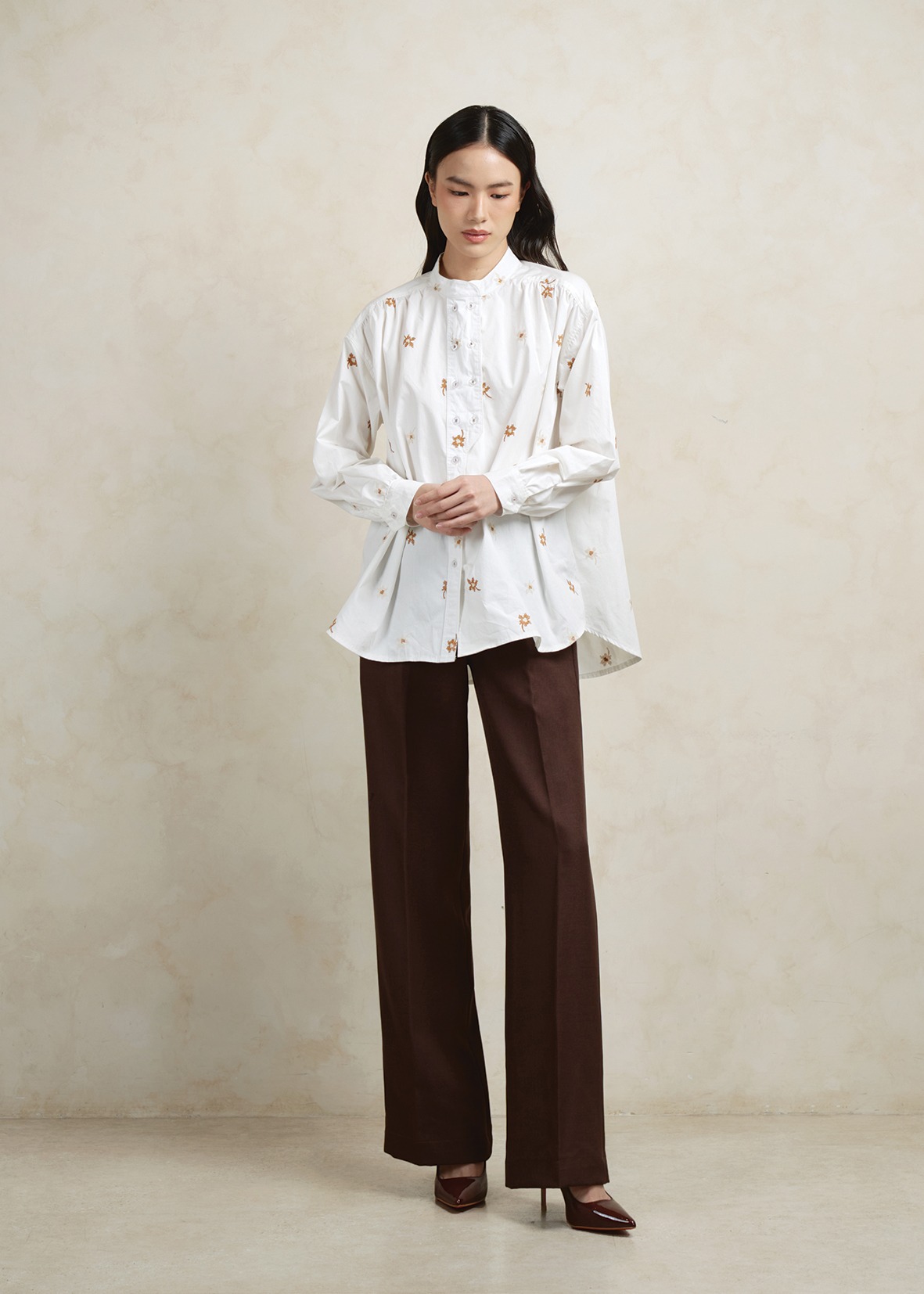 Yuri Embroidered Shirt