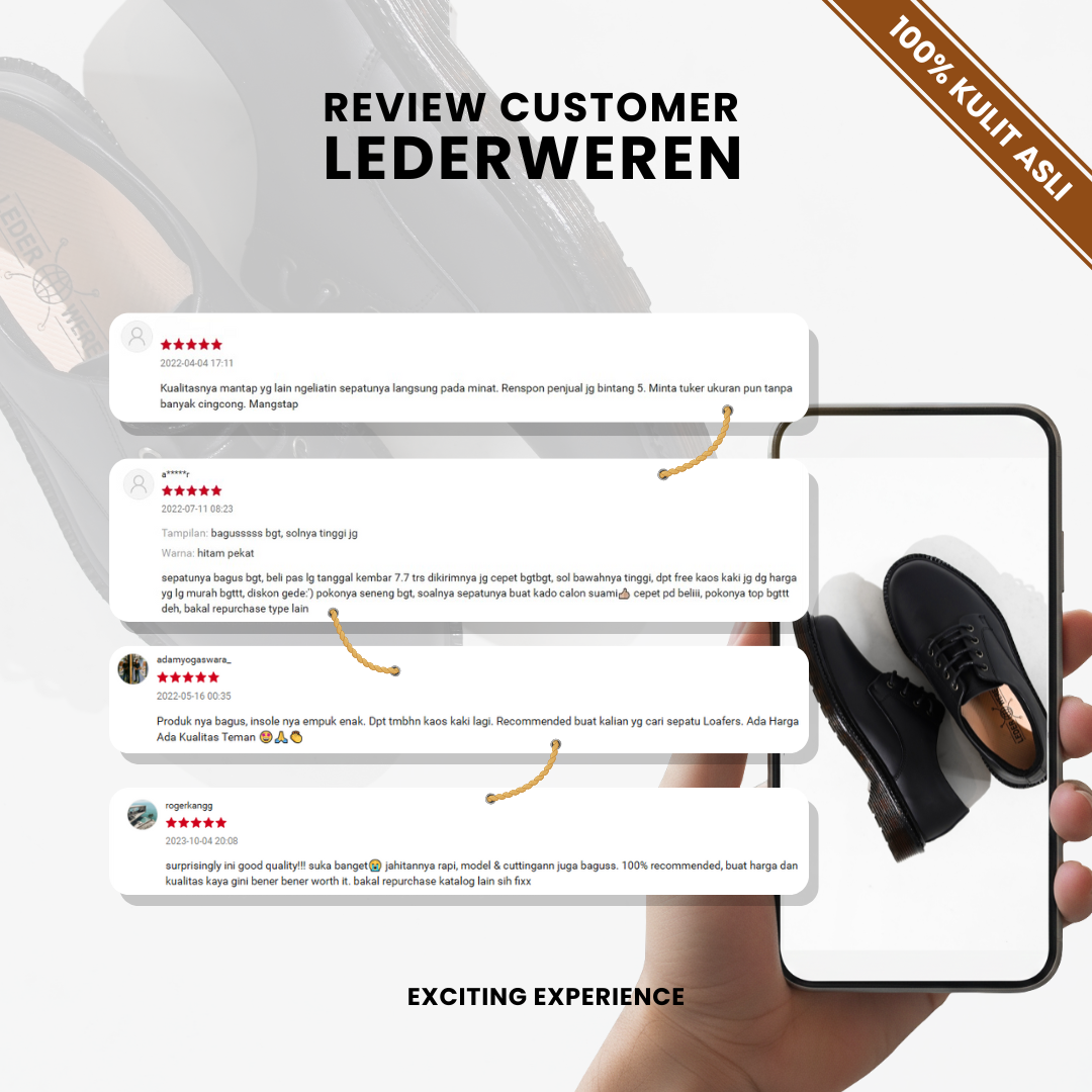 Leder Derby 2 - Sepatu Pria Derby Formal - Lederweren