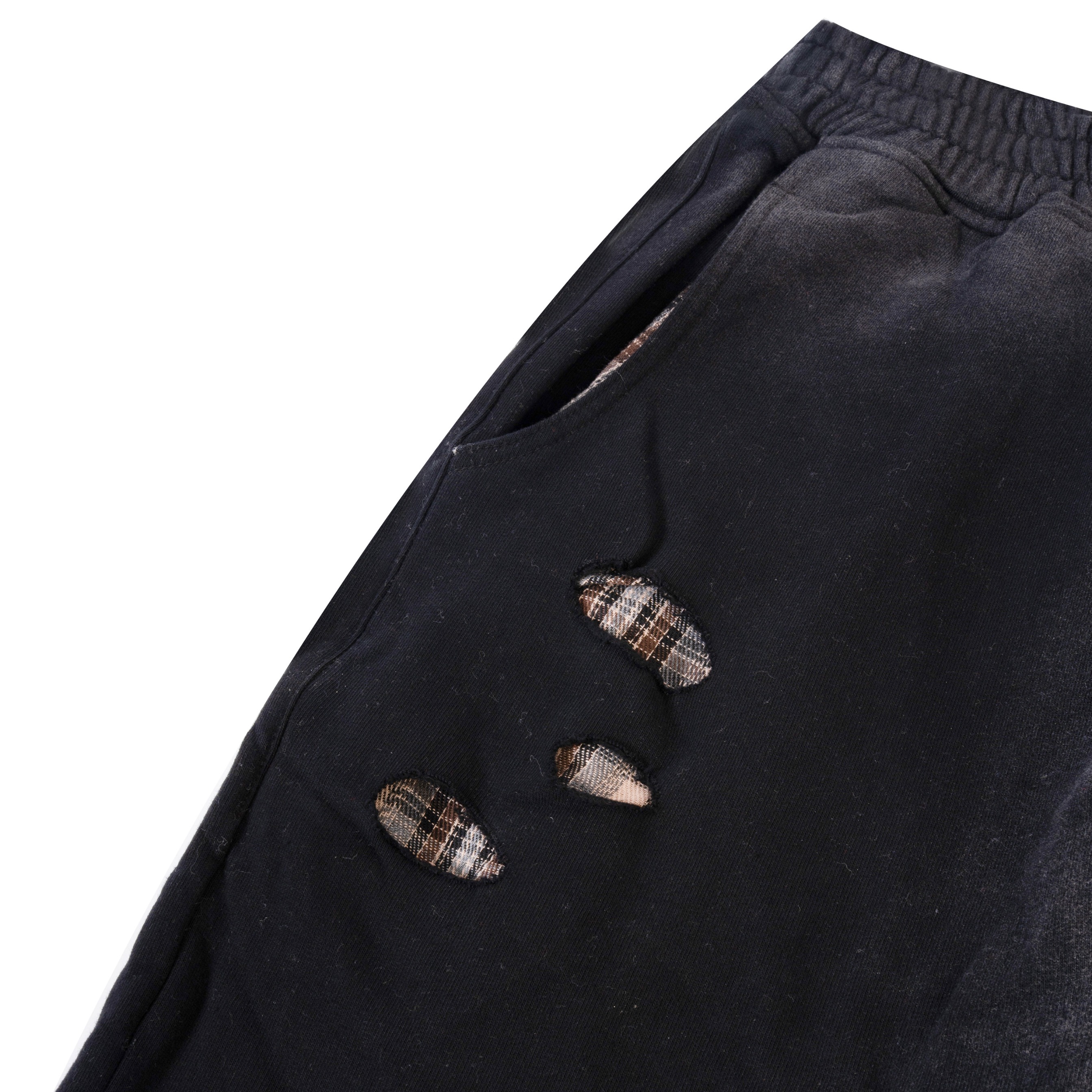 Mercie Studio - Sweatpants Distressed Black