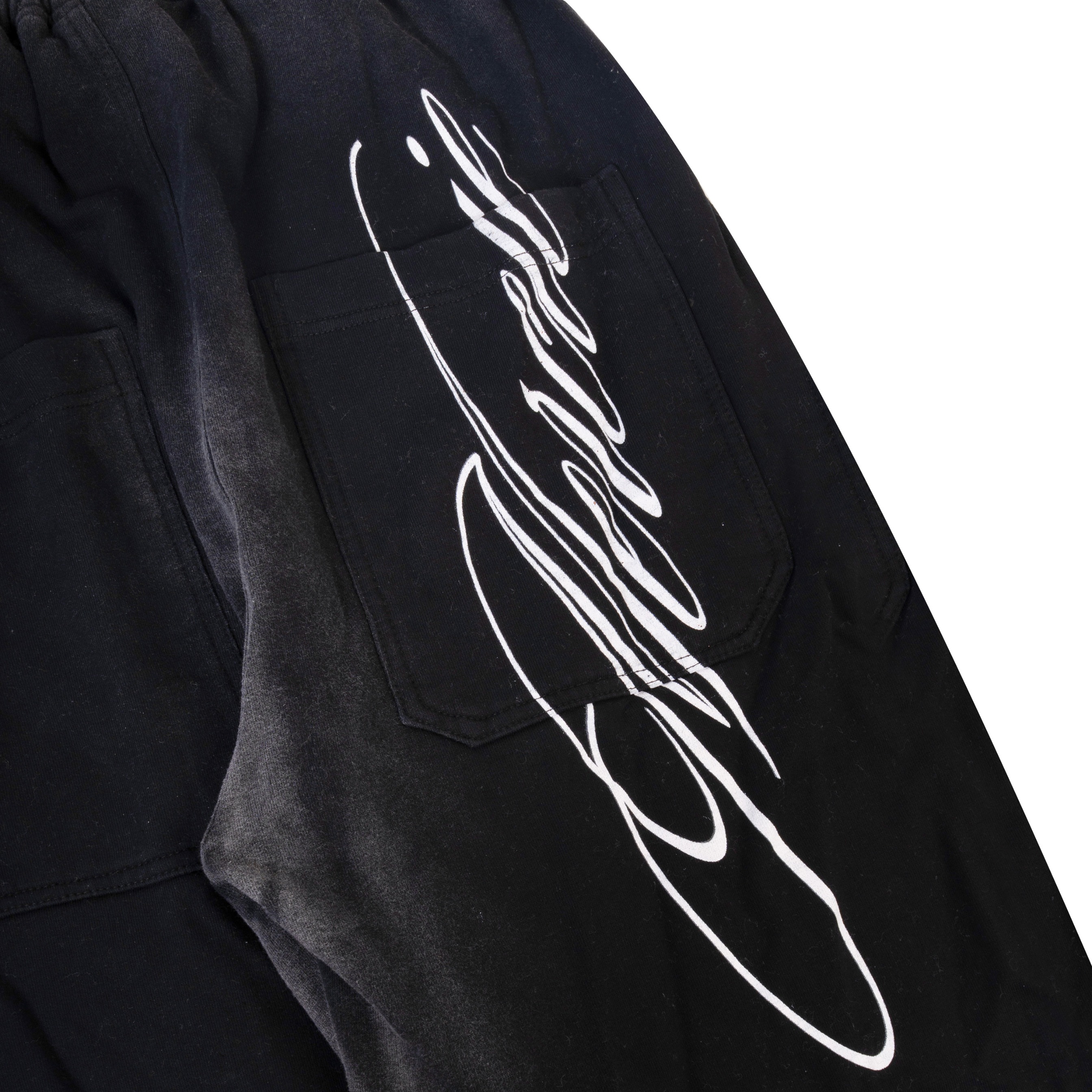 Mercie Studio - Sweatpants Distressed Black