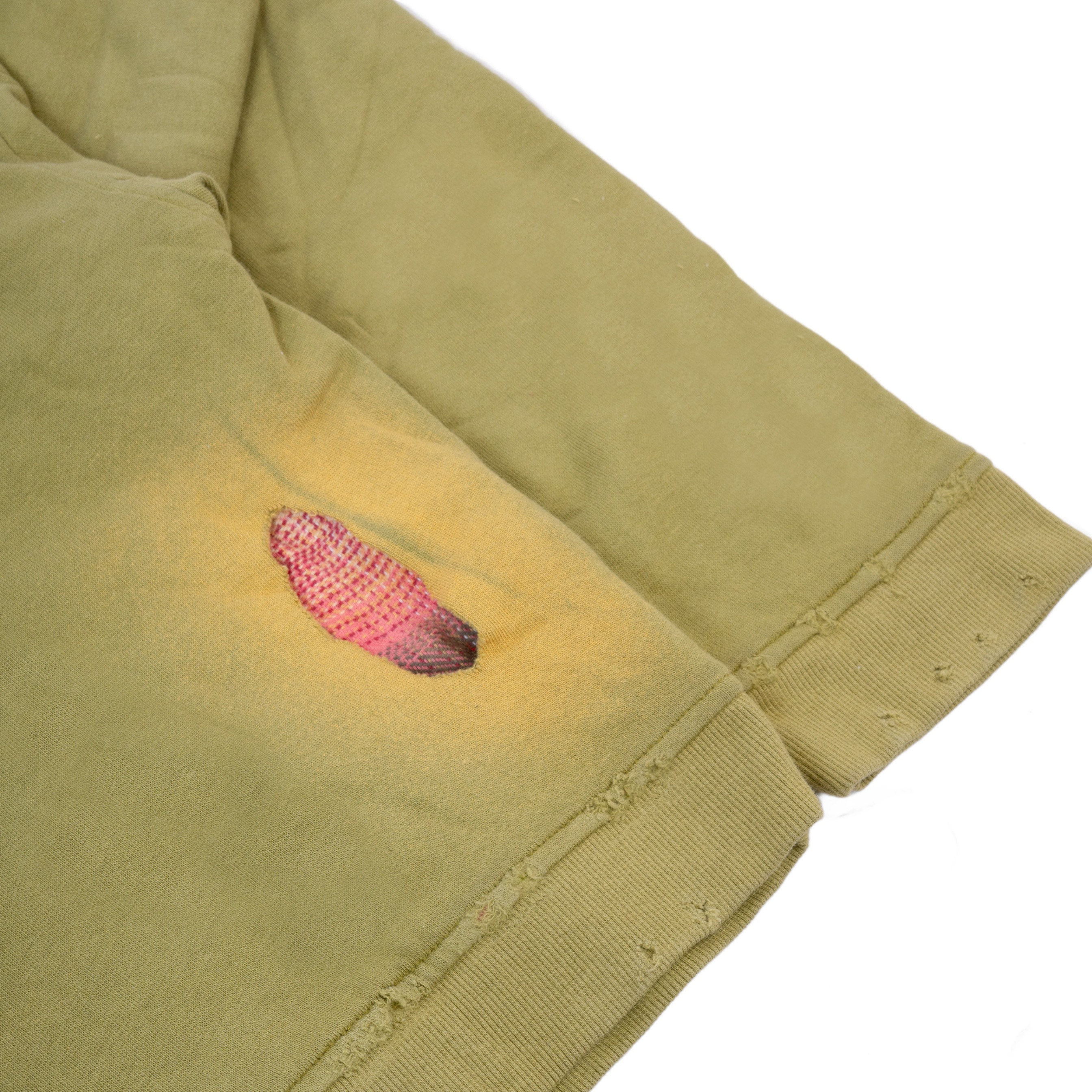 Mercie Studio - Boxy Hoodie Distressed Green