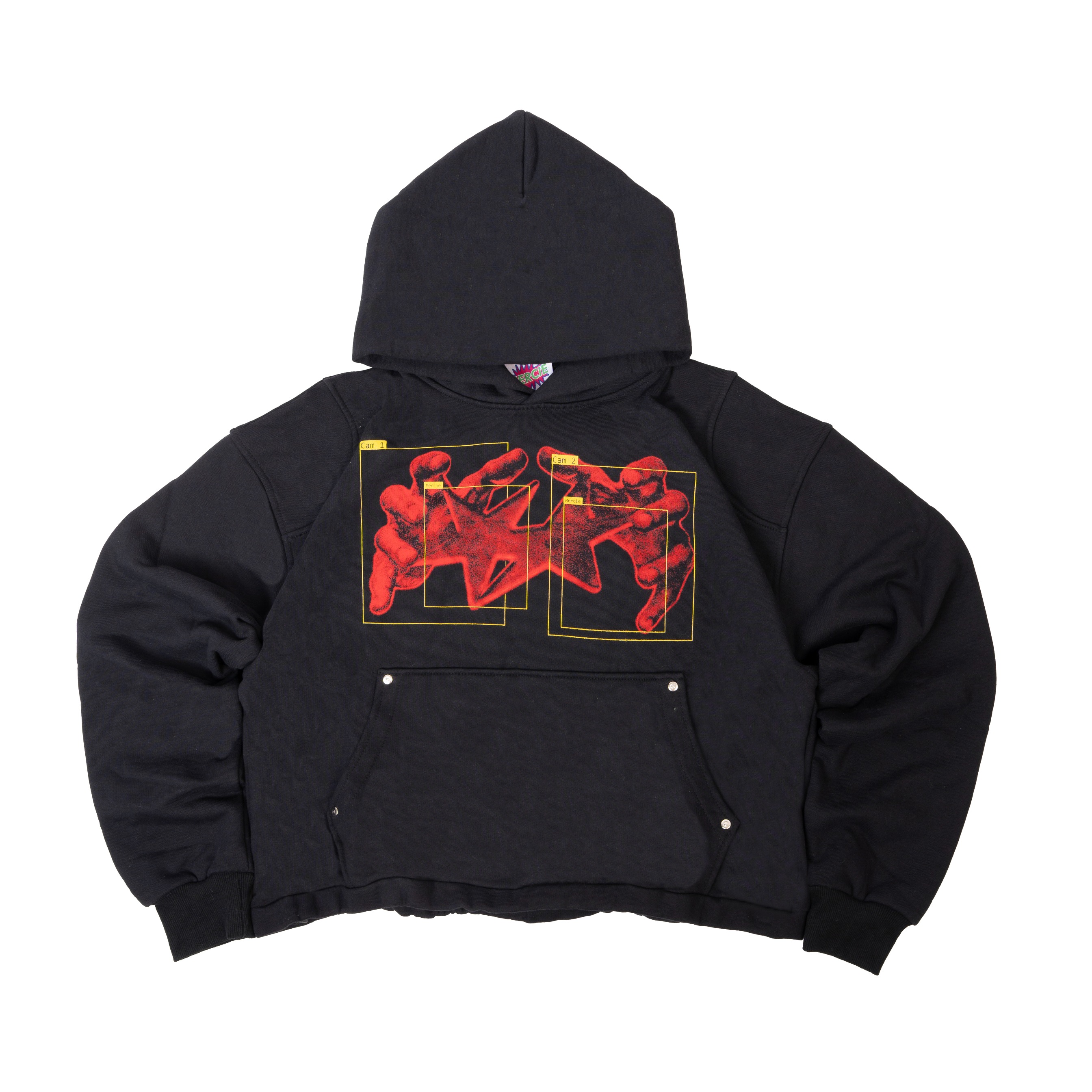 Mercie Studio - Scan Hand Boxy Hoodie