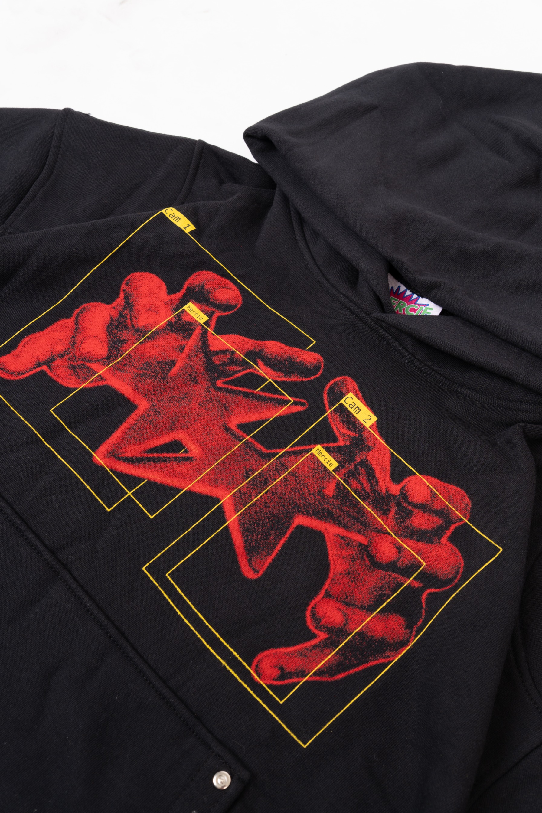 Mercie Studio - Scan Hand Boxy Hoodie