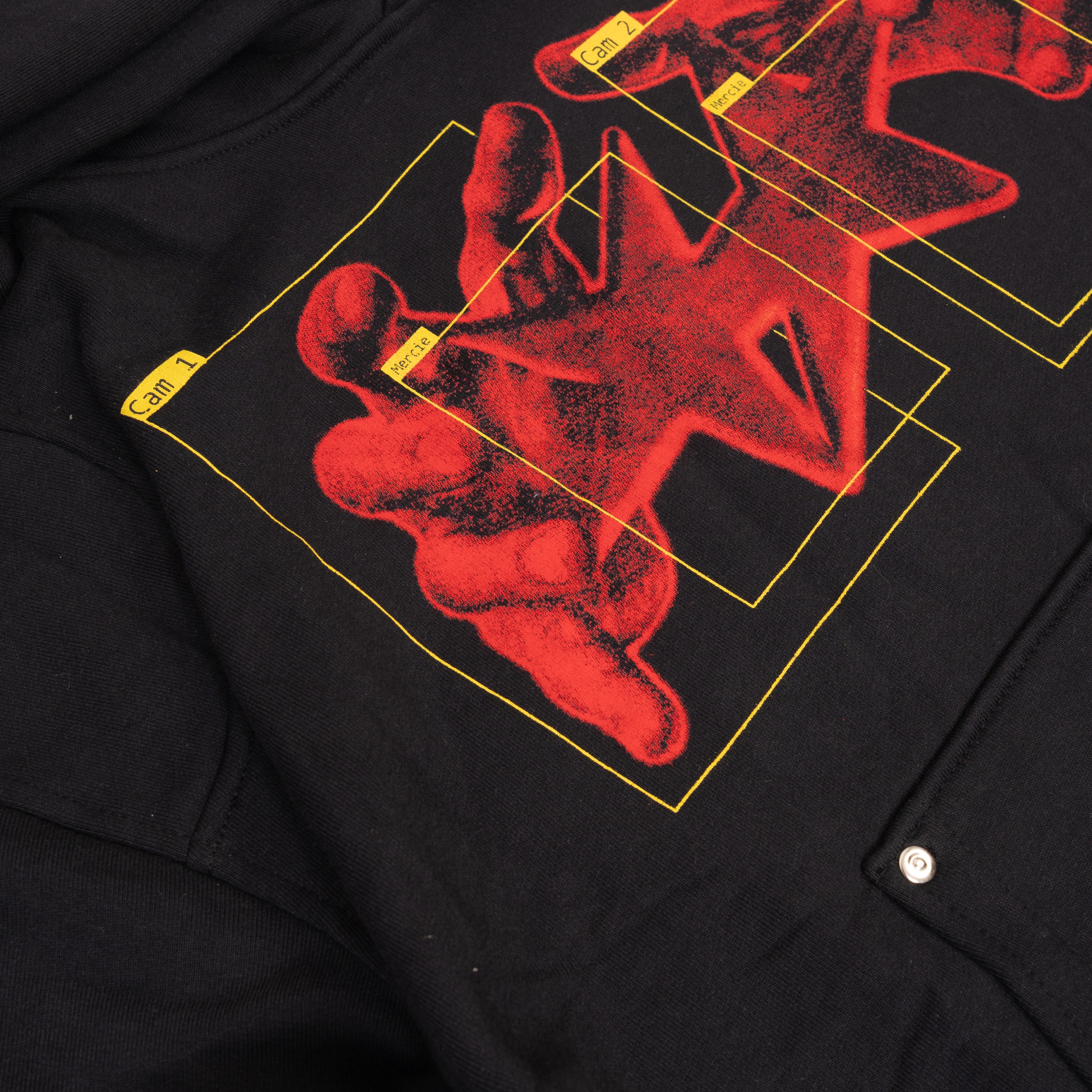 Mercie Studio - Scan Hand Boxy Hoodie