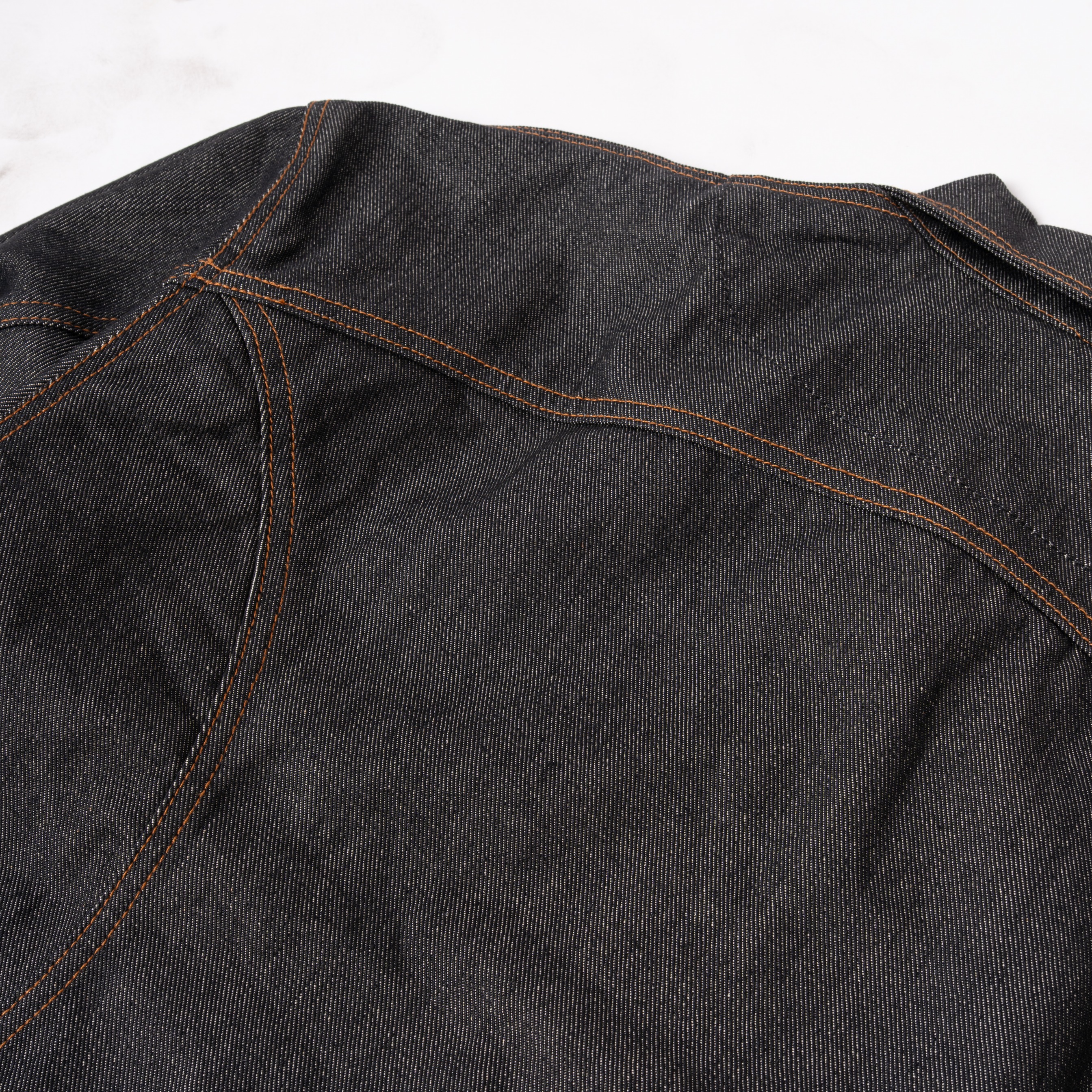 Mercie Studio - Tailored Raw Denim Boxy Jacket