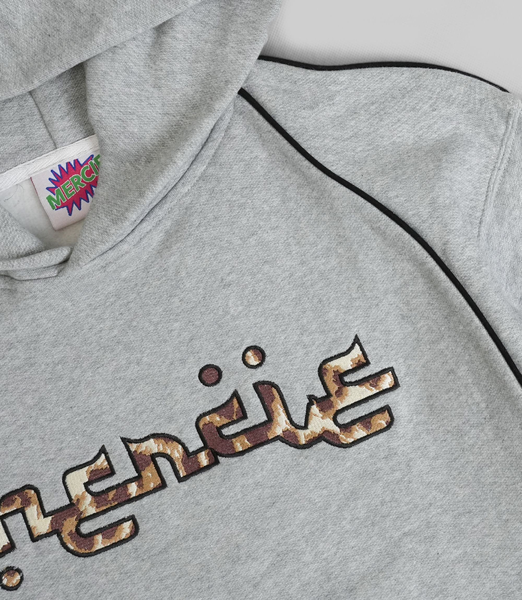 Boxy Hoodie - Strip Leo