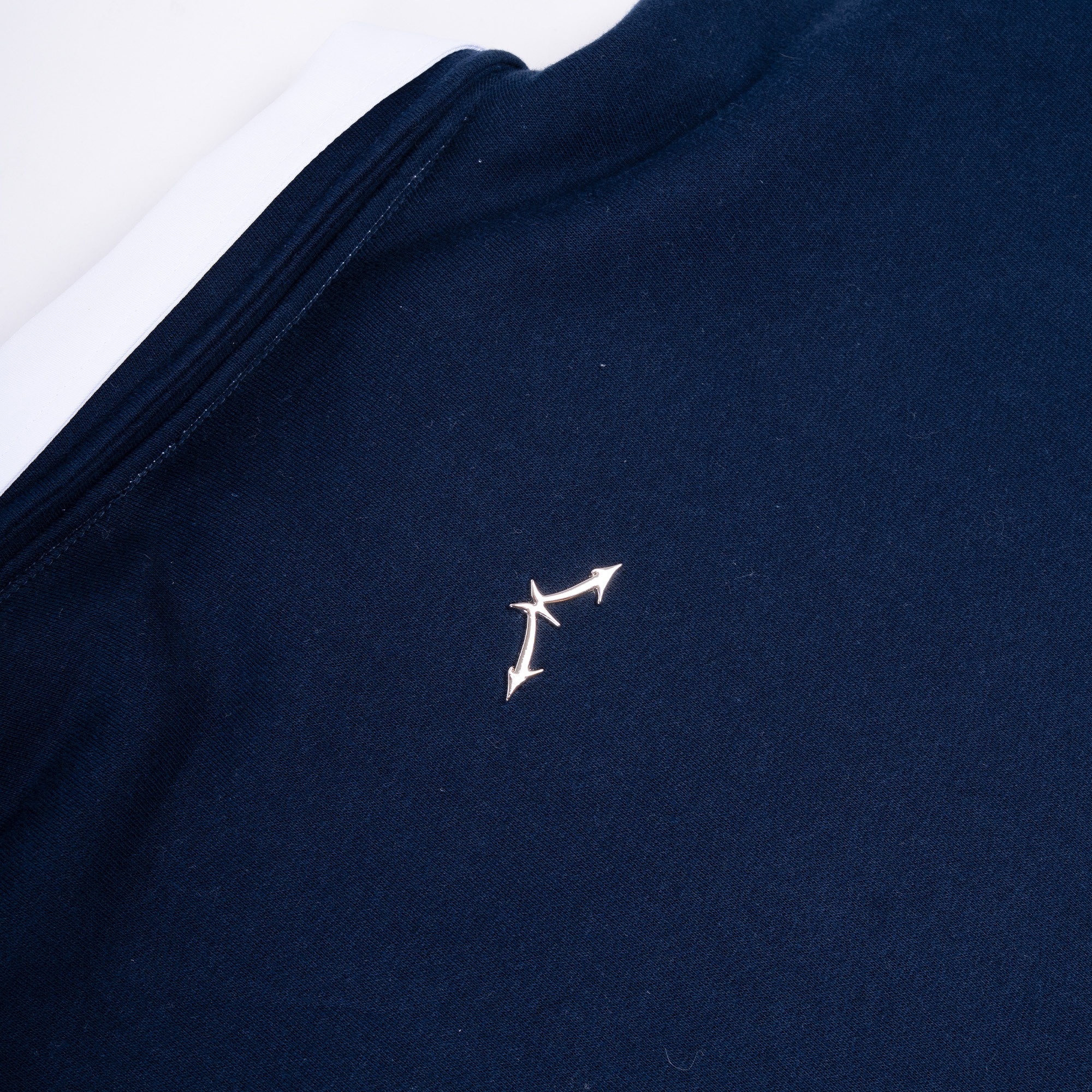 Mercie Studio - Half Zip Shirt Double Layer Navy