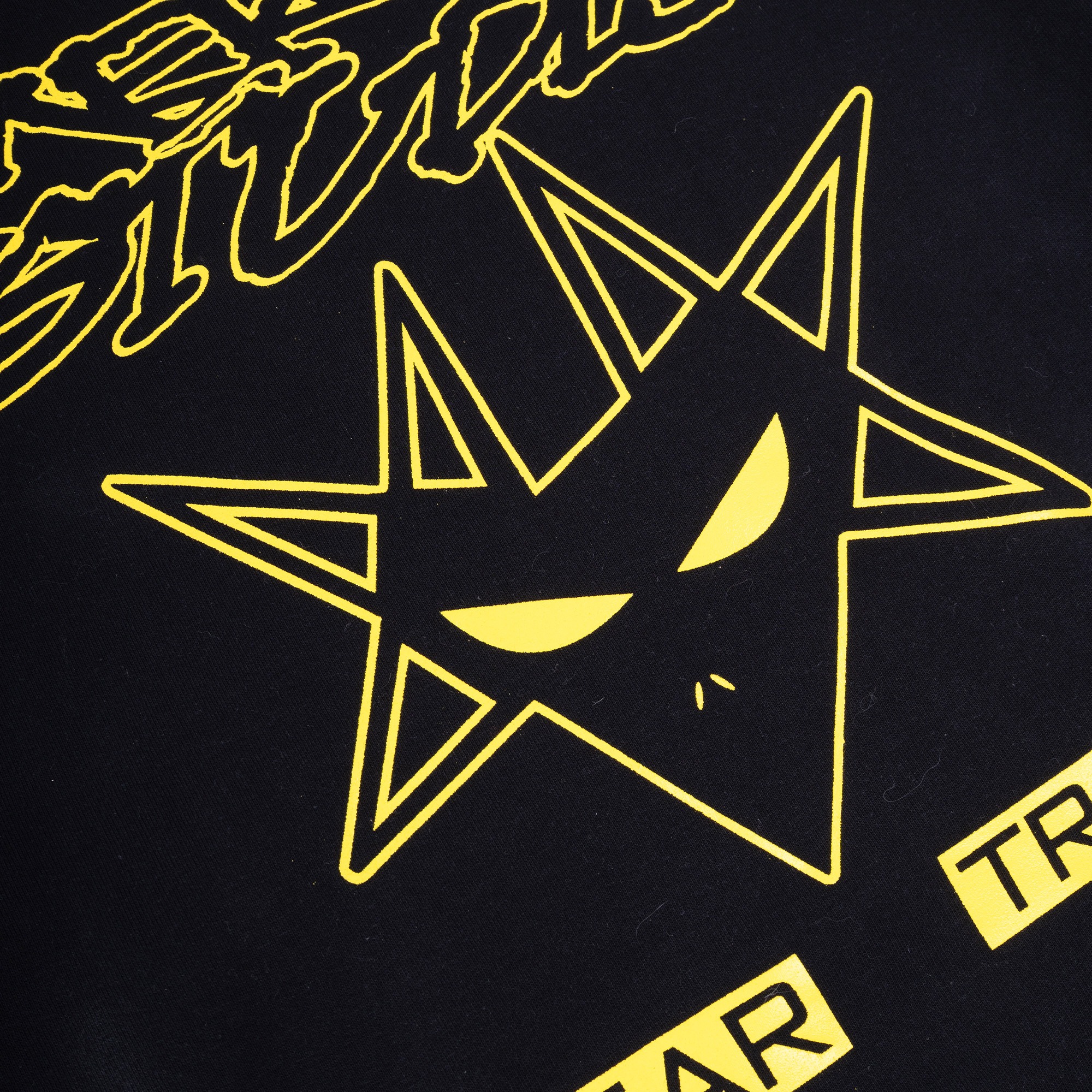  Mercie Studio - Hoodie Black Linear Tracks Back