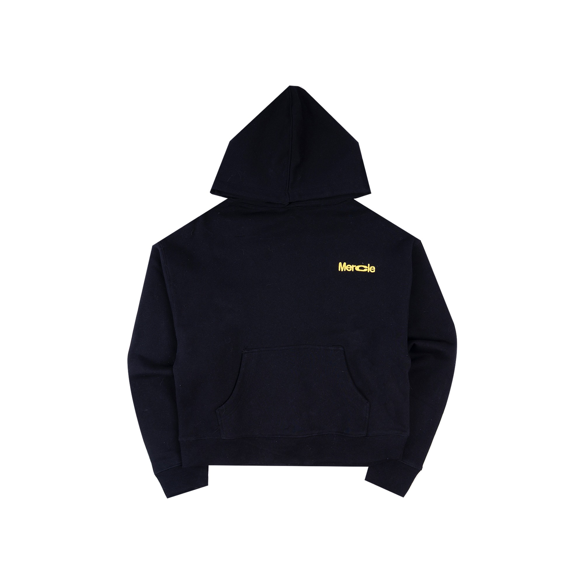  Mercie Studio - Hoodie Black Linear Tracks Back