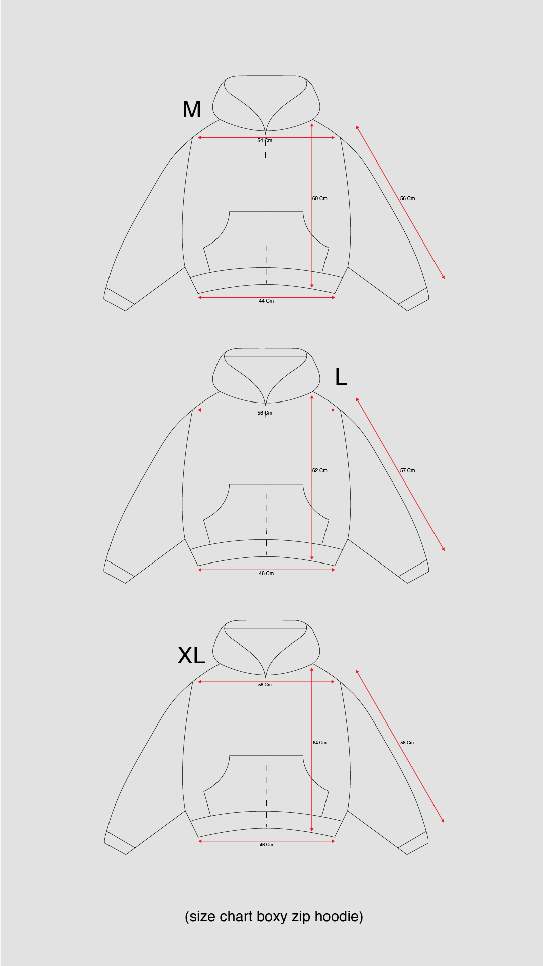 Mercie Studio - Clock B Boxy Hoodie