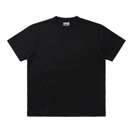 Image of Heavyweight Fitted Tee 250 GSM - Black