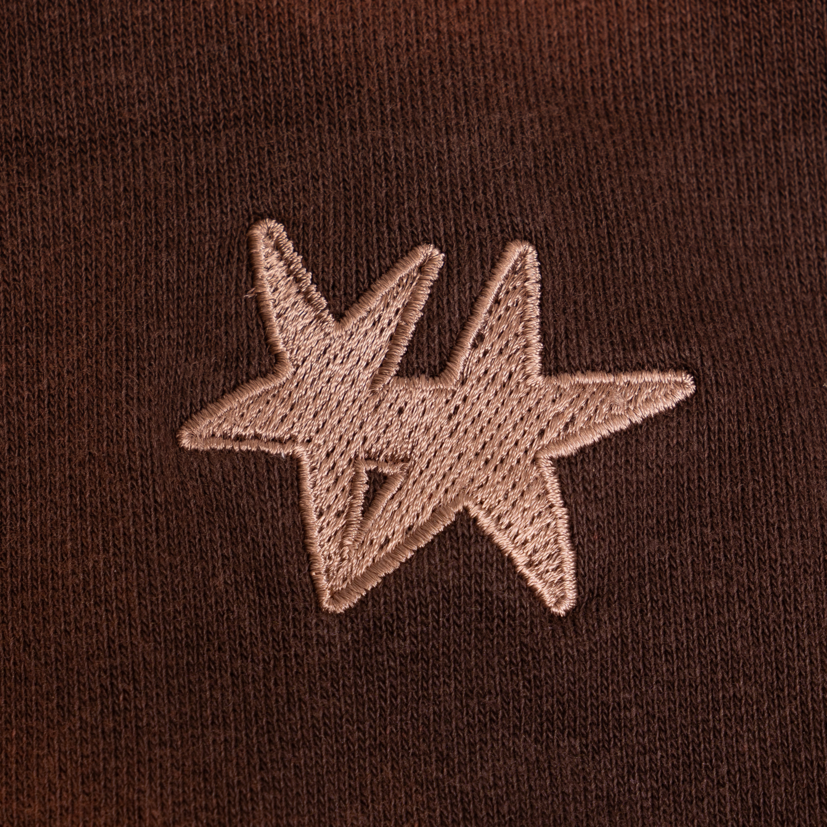 Mercie Studio - Boxy Zipper Hoodie Washed Brown