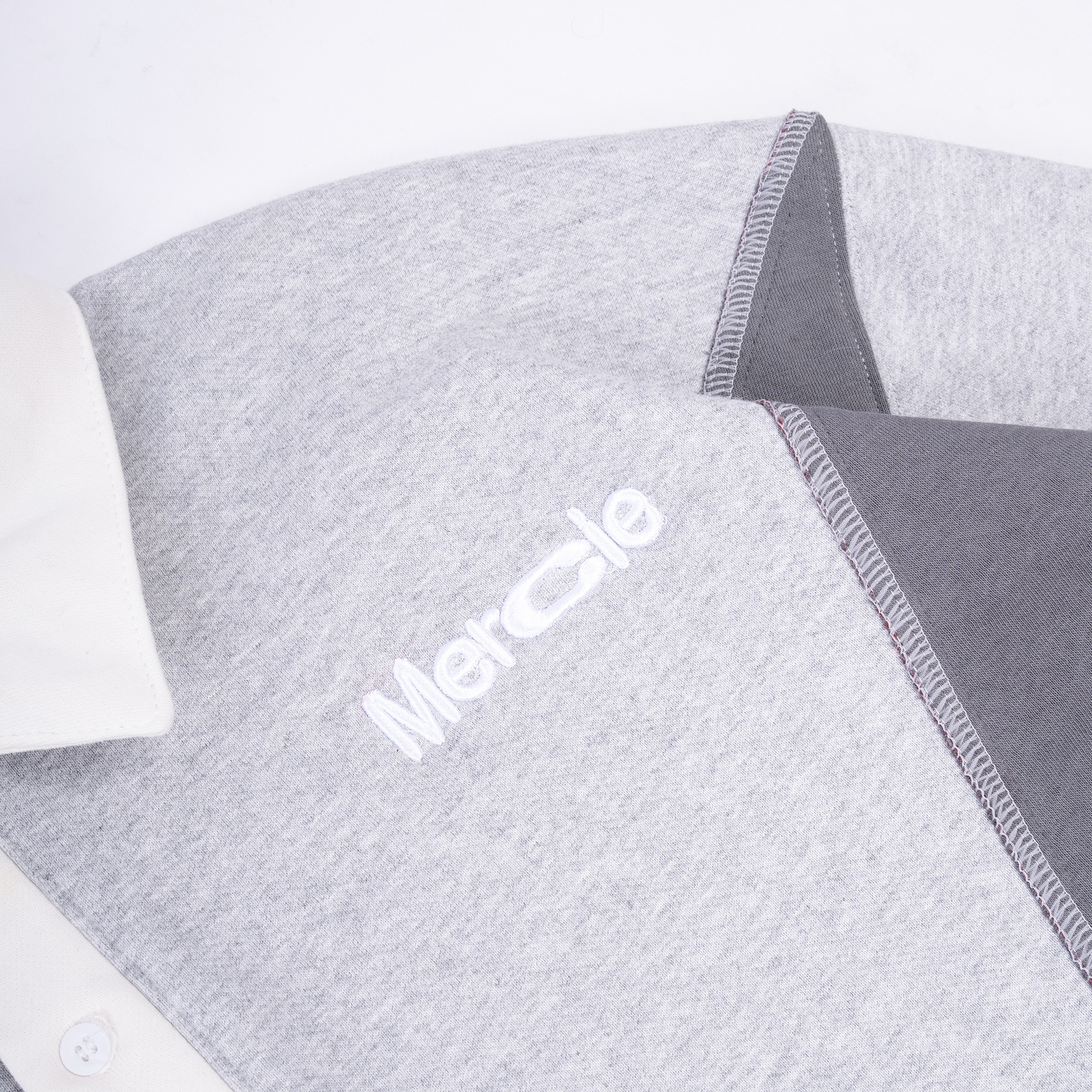  Mercie Studio - Longsleeve Polo Grey 