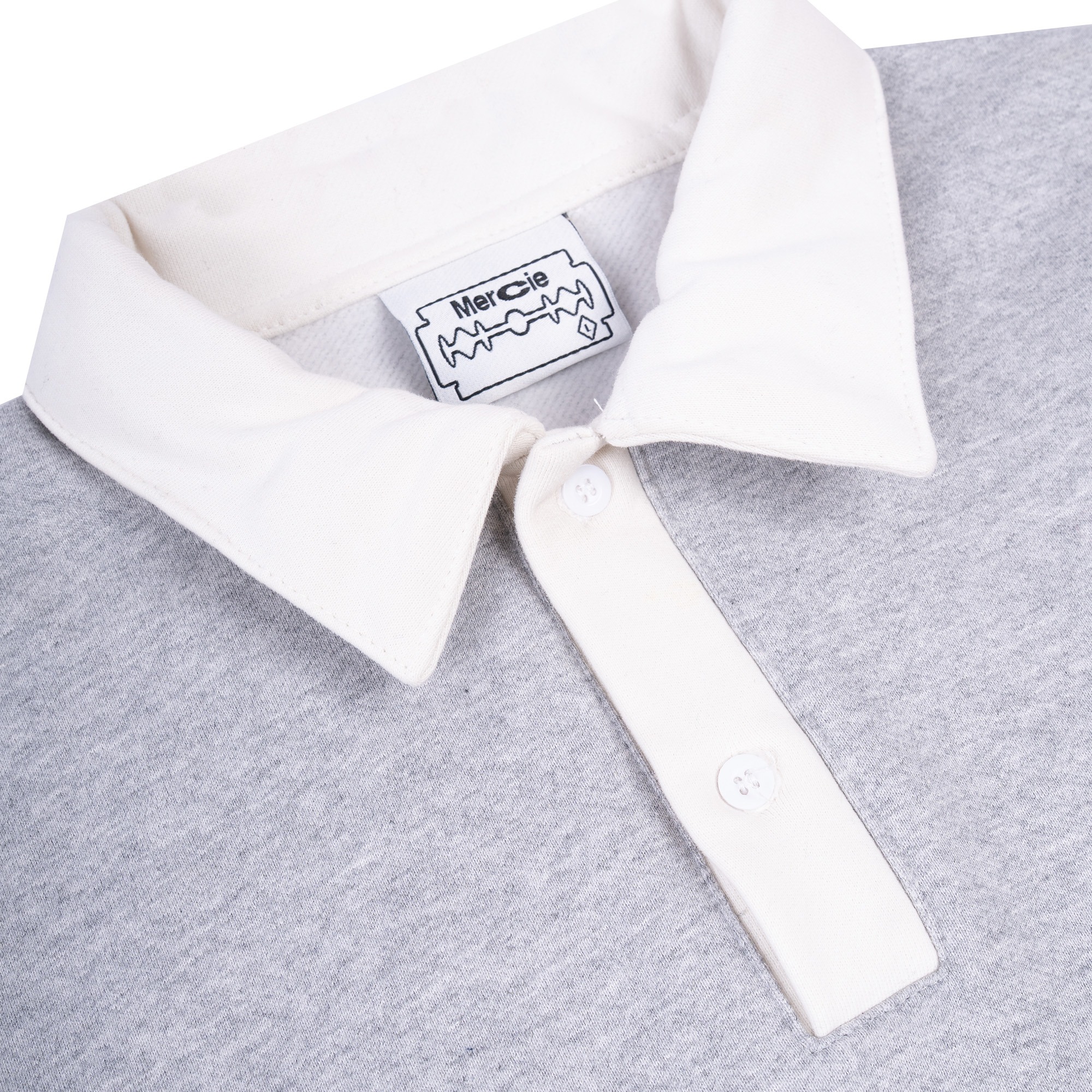  Mercie Studio - Longsleeve Polo Grey 