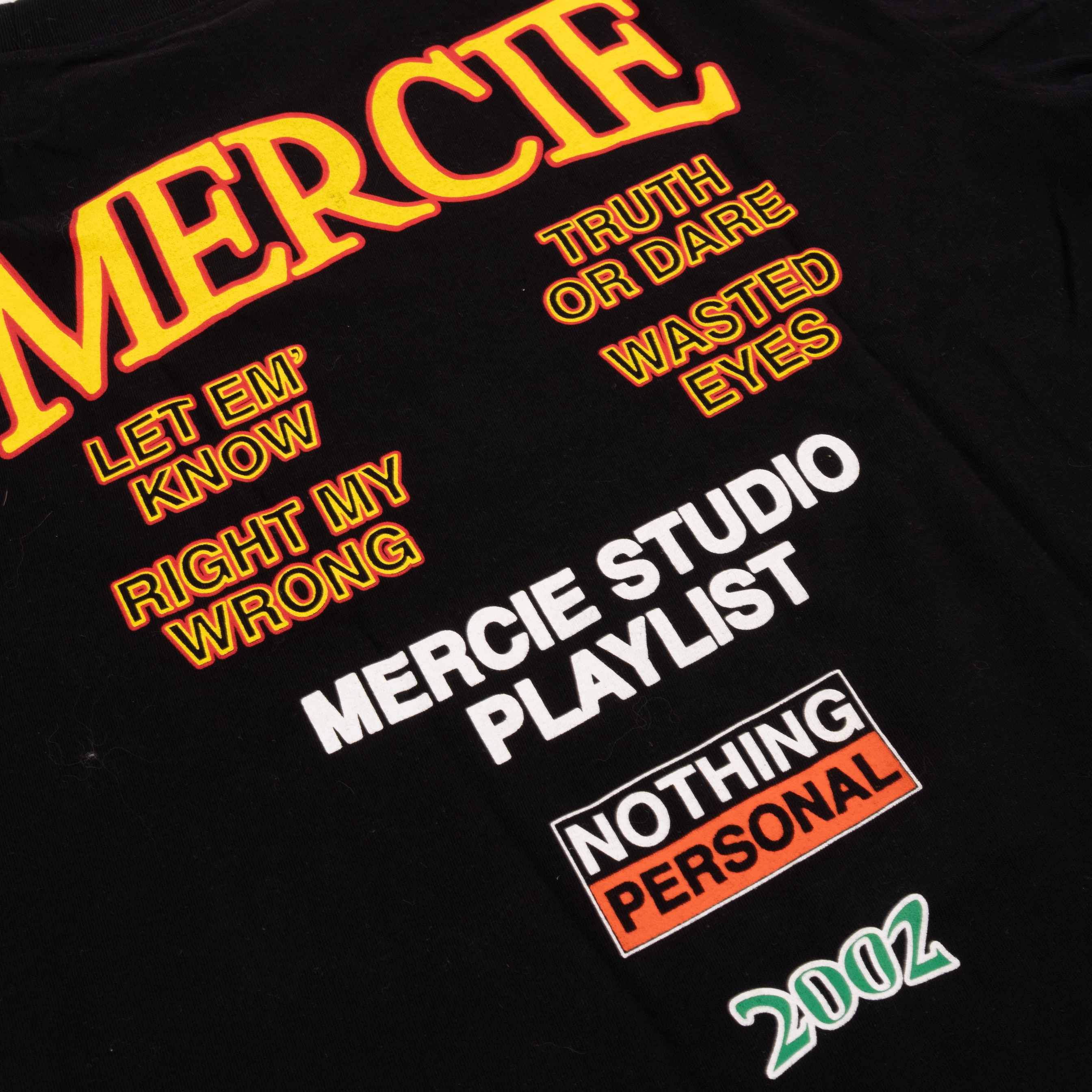 Mercie Studio - Playlist Fitted Tee