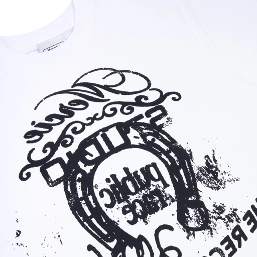 Mercie Studio -Tee White Public Race