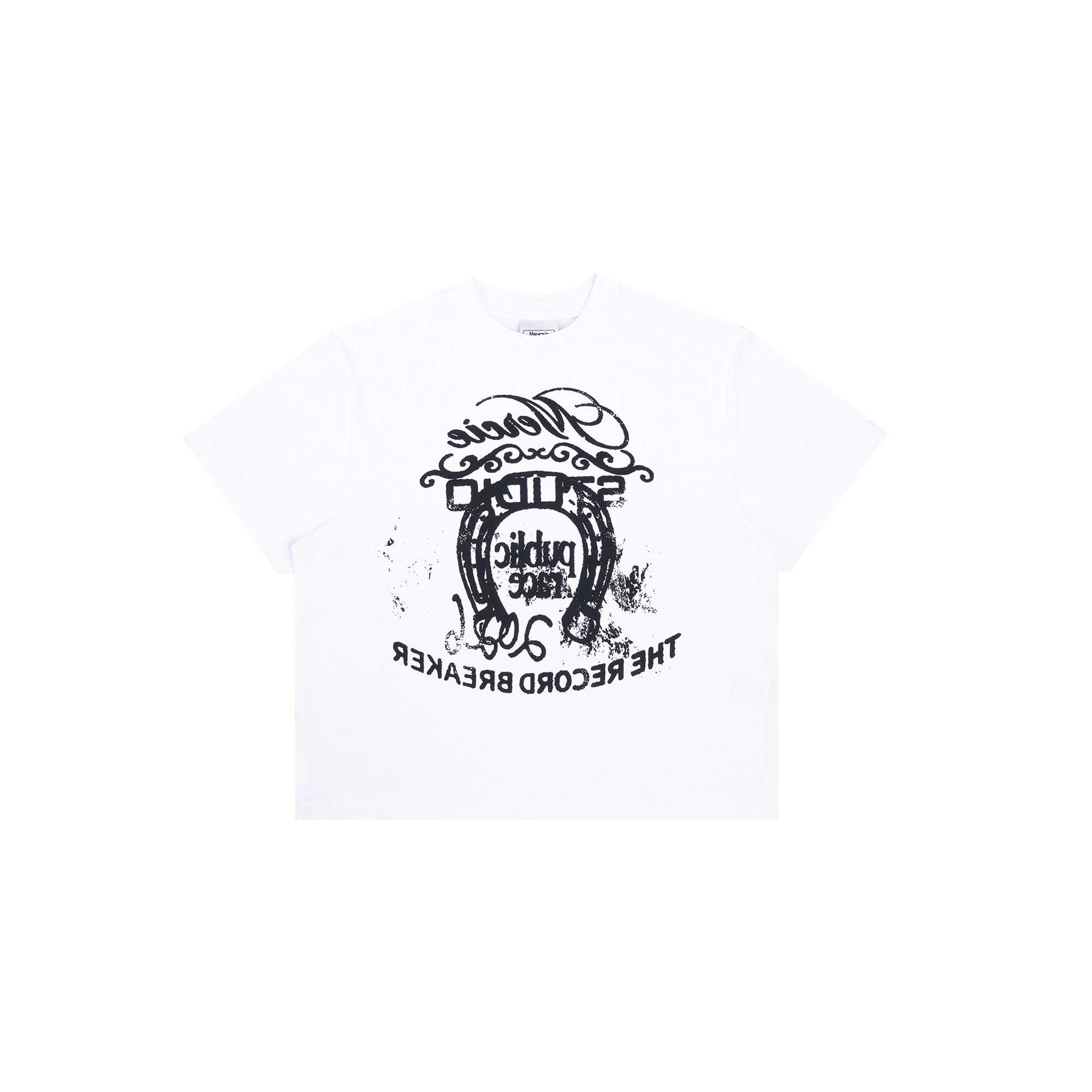 Mercie Studio -Tee White Public Race