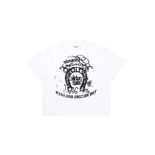 Mercie Studio -Tee White Public Race