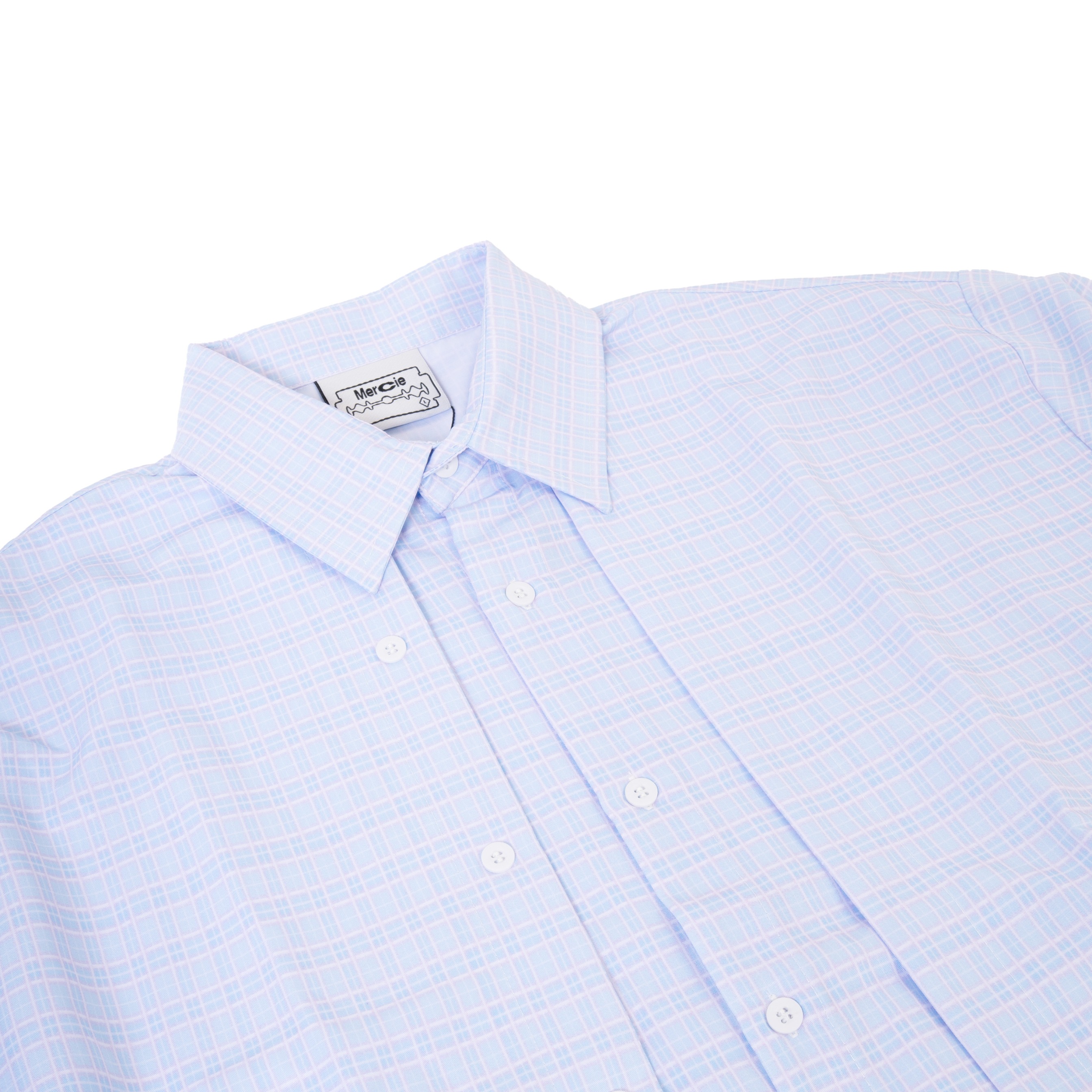 Mercie Studio - Double Layer Shirt Blue