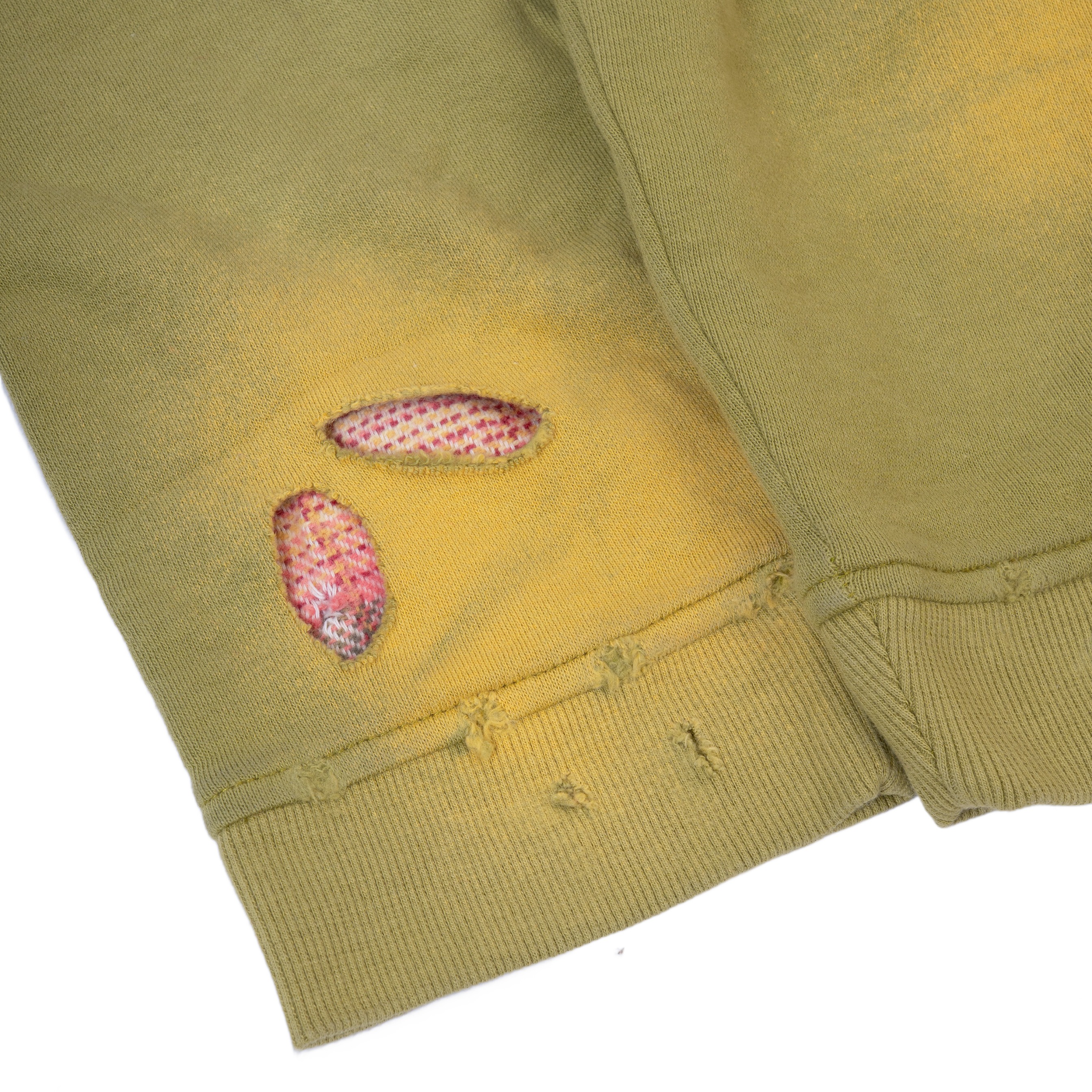 Mercie Studio - Boxy Hoodie Distressed Green