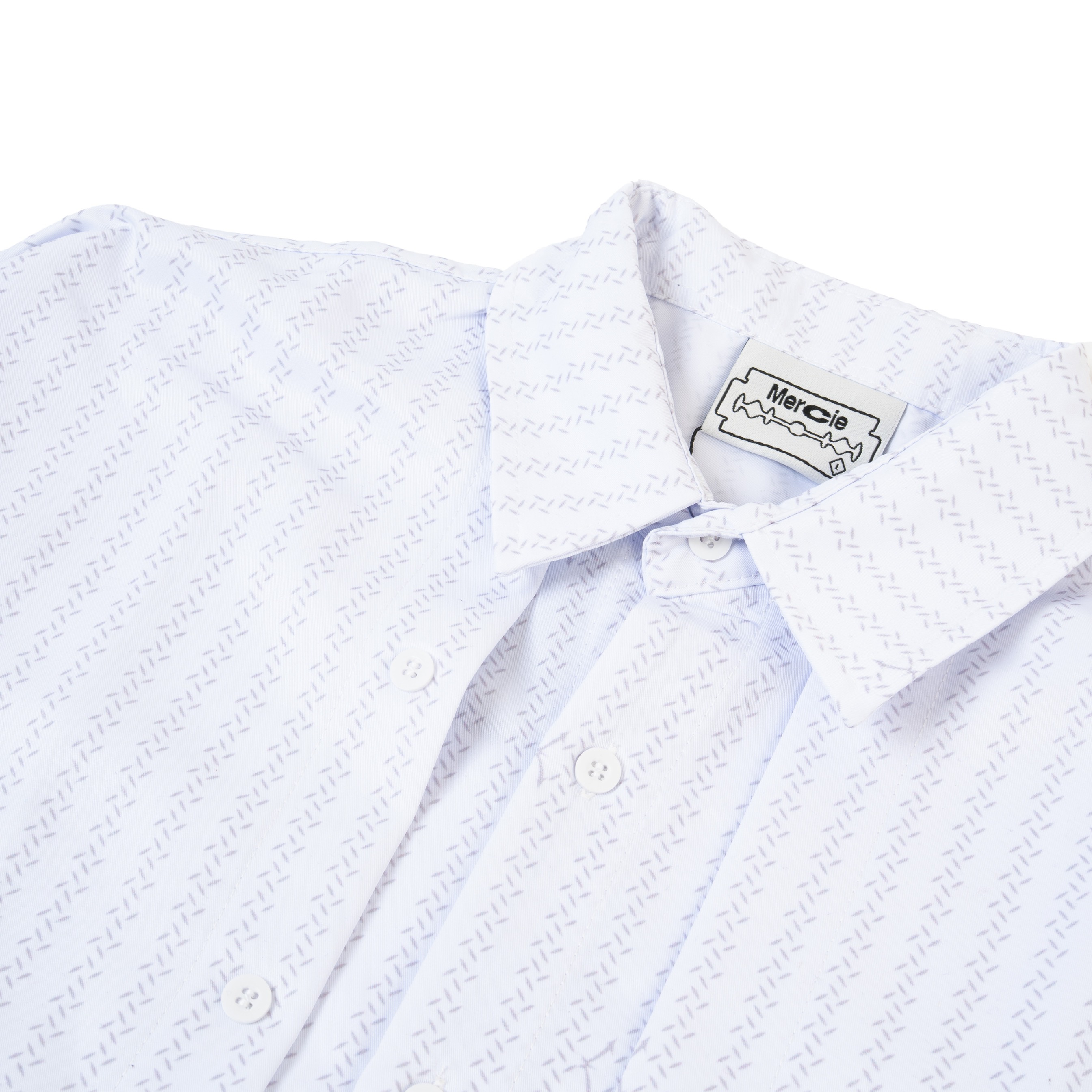Mercie Studio - Double Layer Shirt White