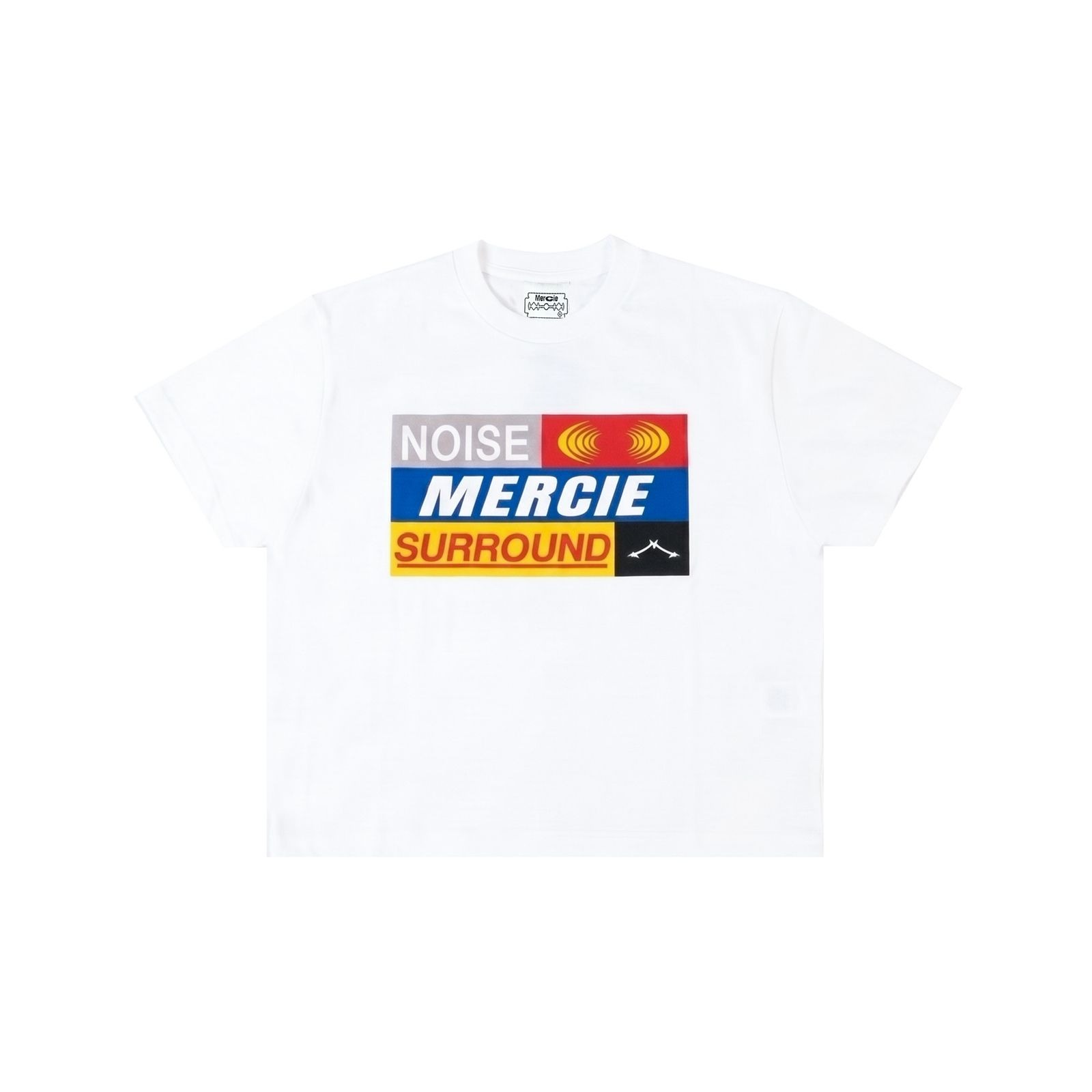 Mercie Studio - Fitted Tee White Surround