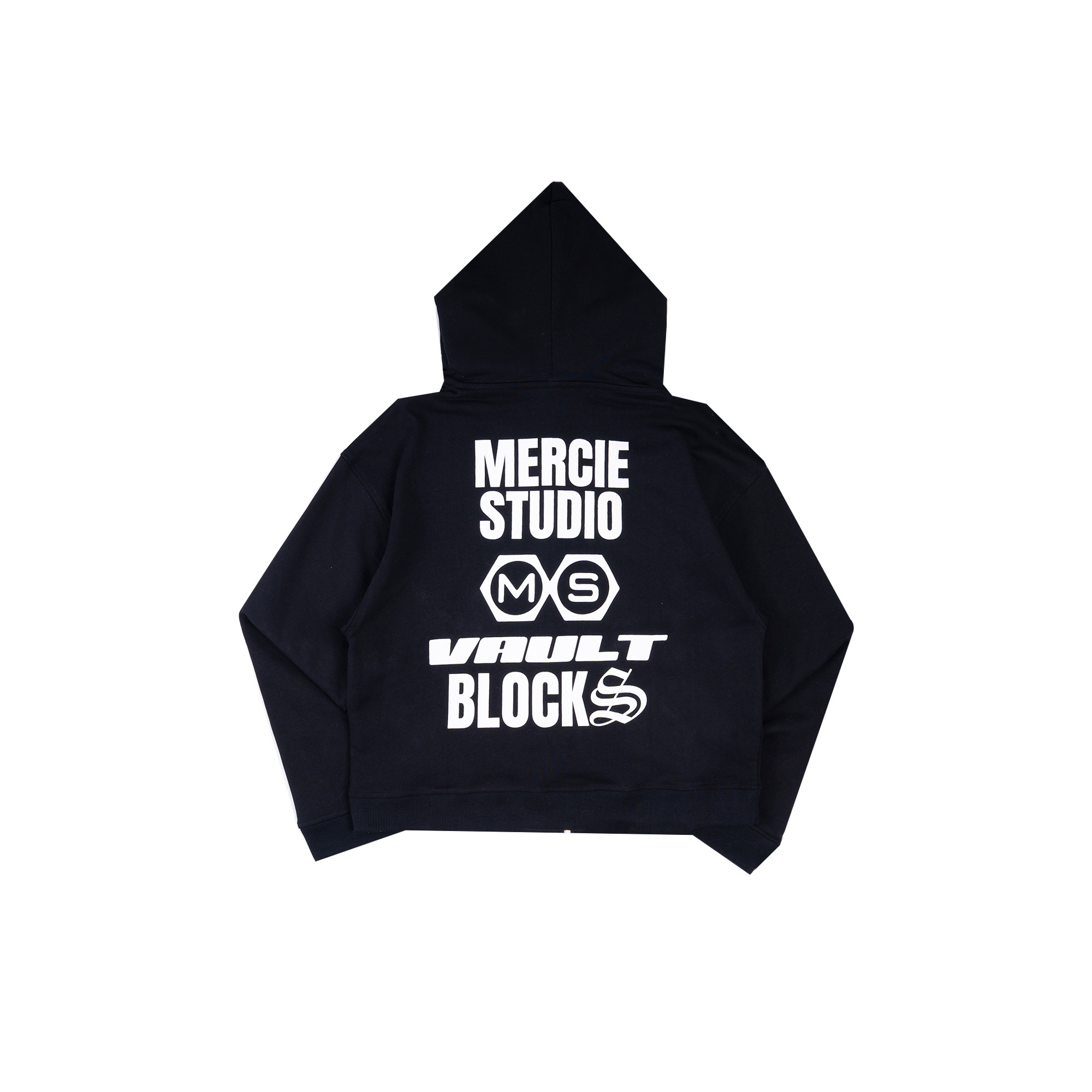 Mercie Studio - Zip Hoodie Tam*ya black 