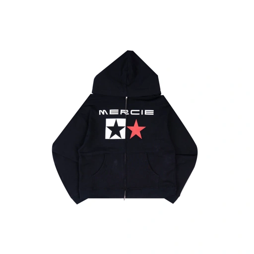 Mercie Studio - Zip Hoodie Tam*ya black 