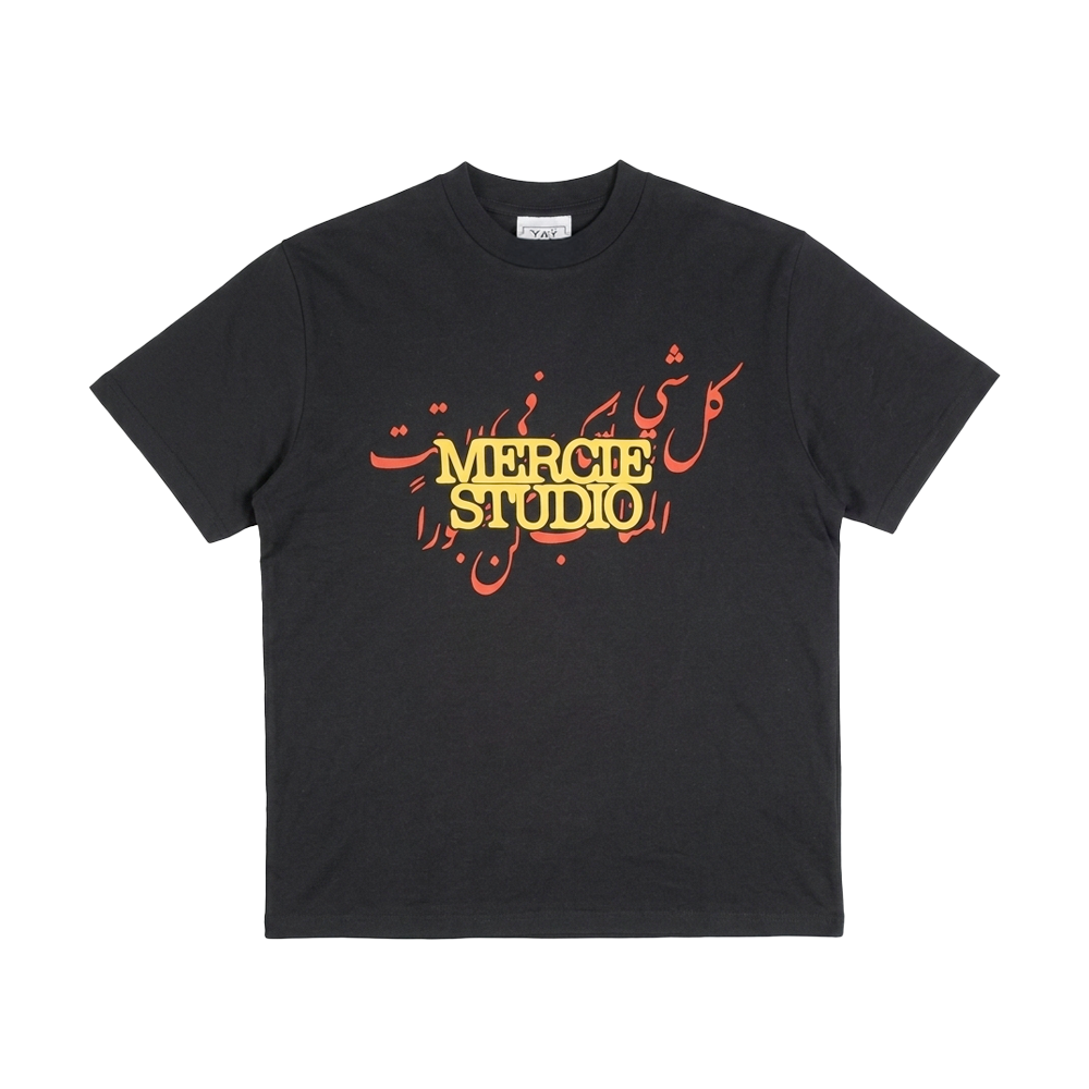 Arabic Fitted Tee - Mercie Studio