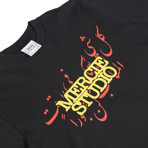 Arabic Fitted Tee - Mercie Studio