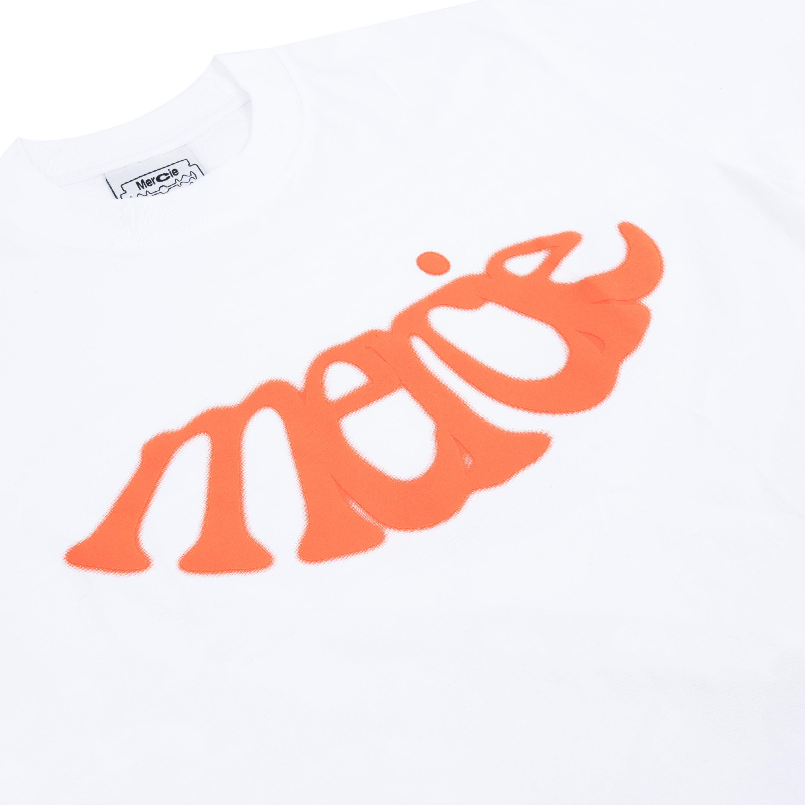 Mercie Studio - Orange Bum Fitted Tee