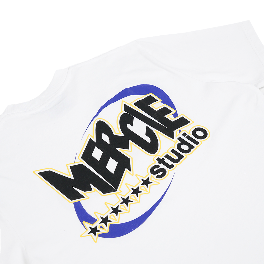 Mercie Studio Fitted Tee - Friction White Tee