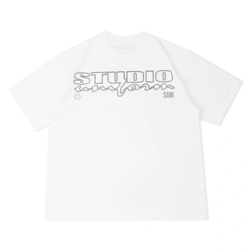 Image of Mercie Studio - Uniform White Tee