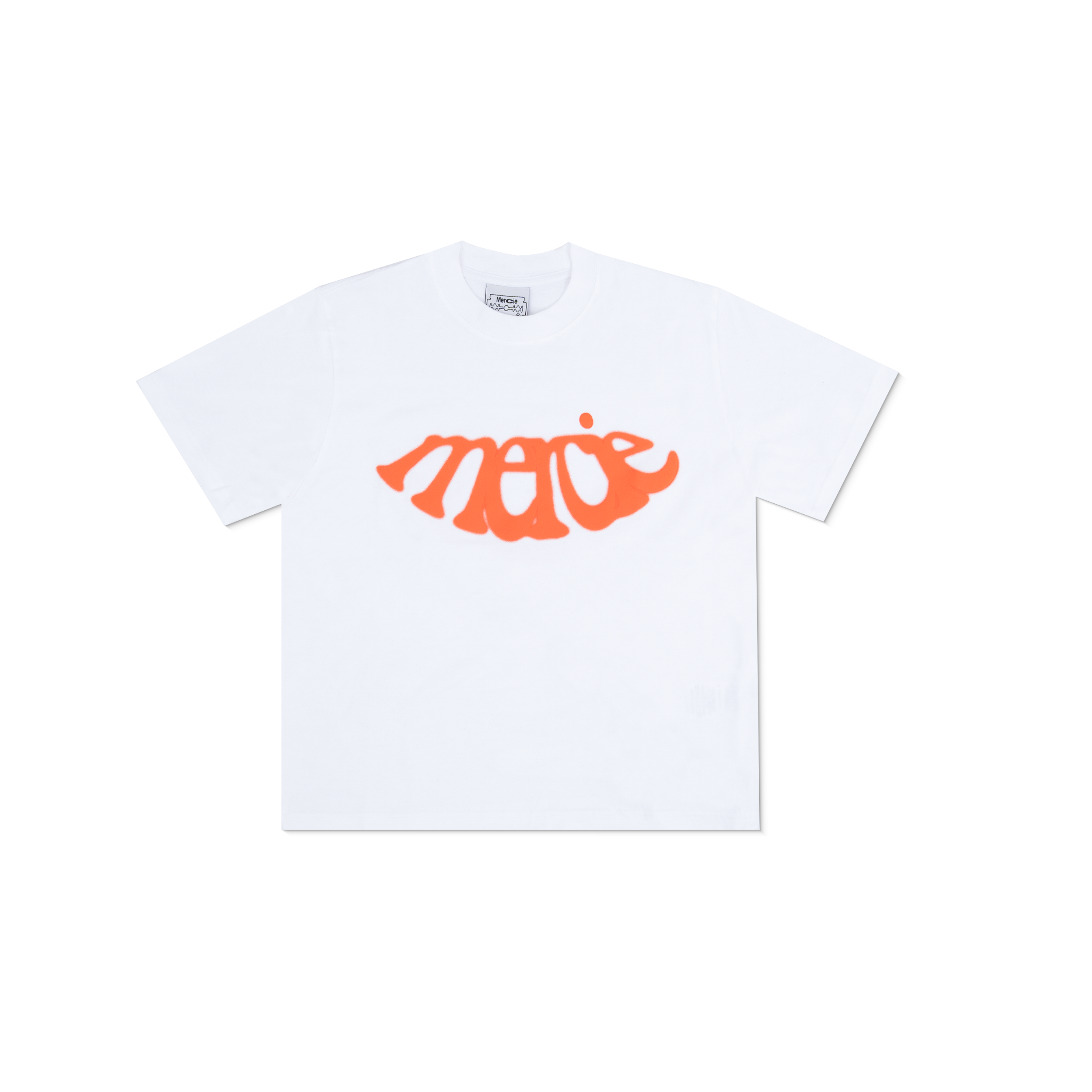 Mercie Studio - Orange Bum Fitted Tee