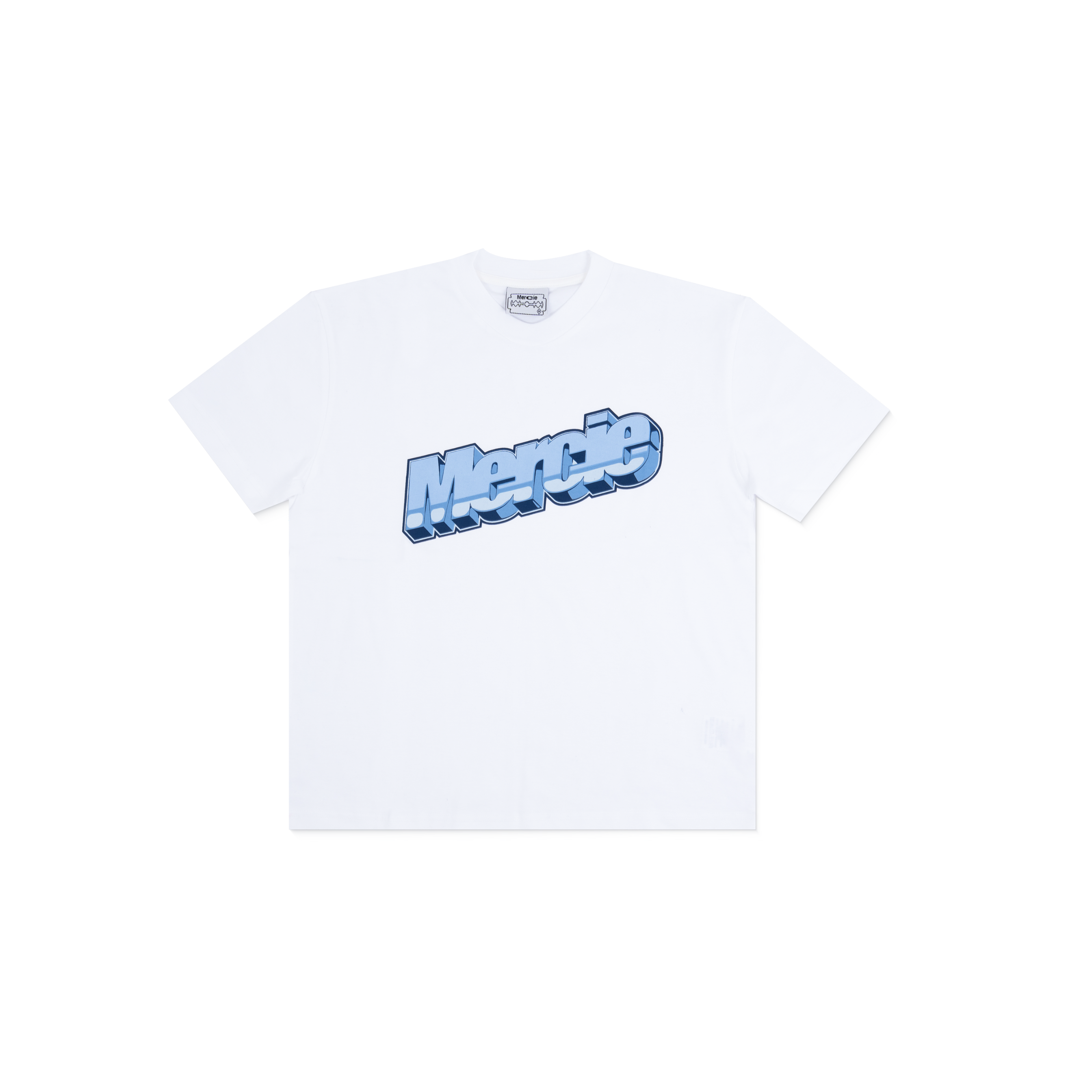 Mercie Studio - Ice Blue Fitted Tee