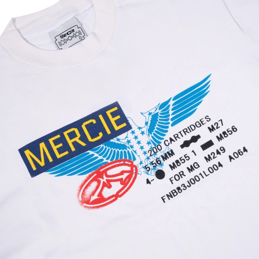 Mercie Studio - Military Tee White Washed