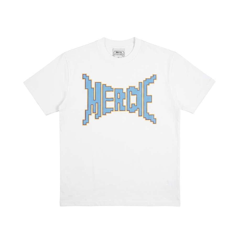 Pixelate Logo Fitted Tee - Mercie Studio