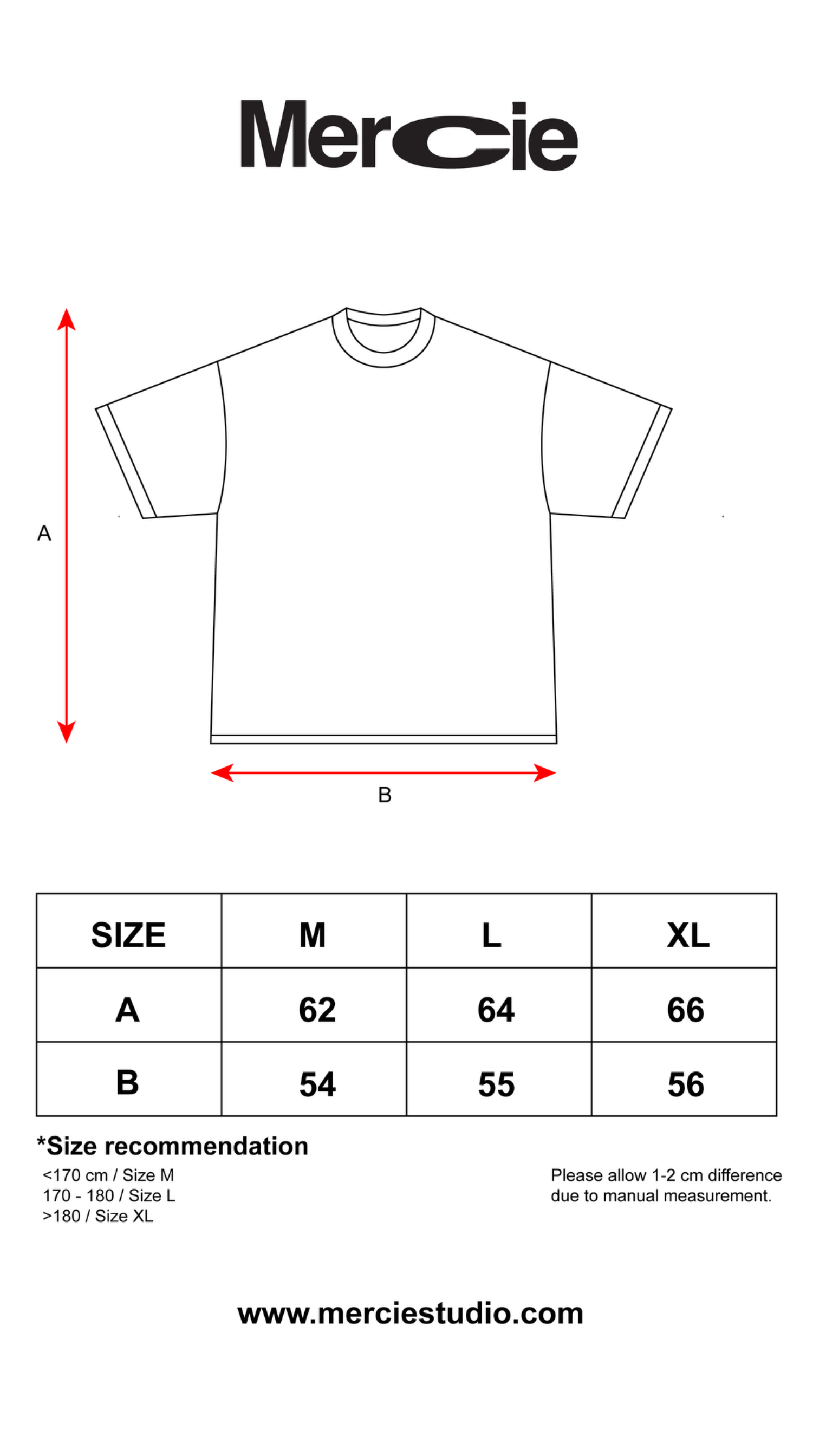 Mercie Studio - Normal Fitted Tee