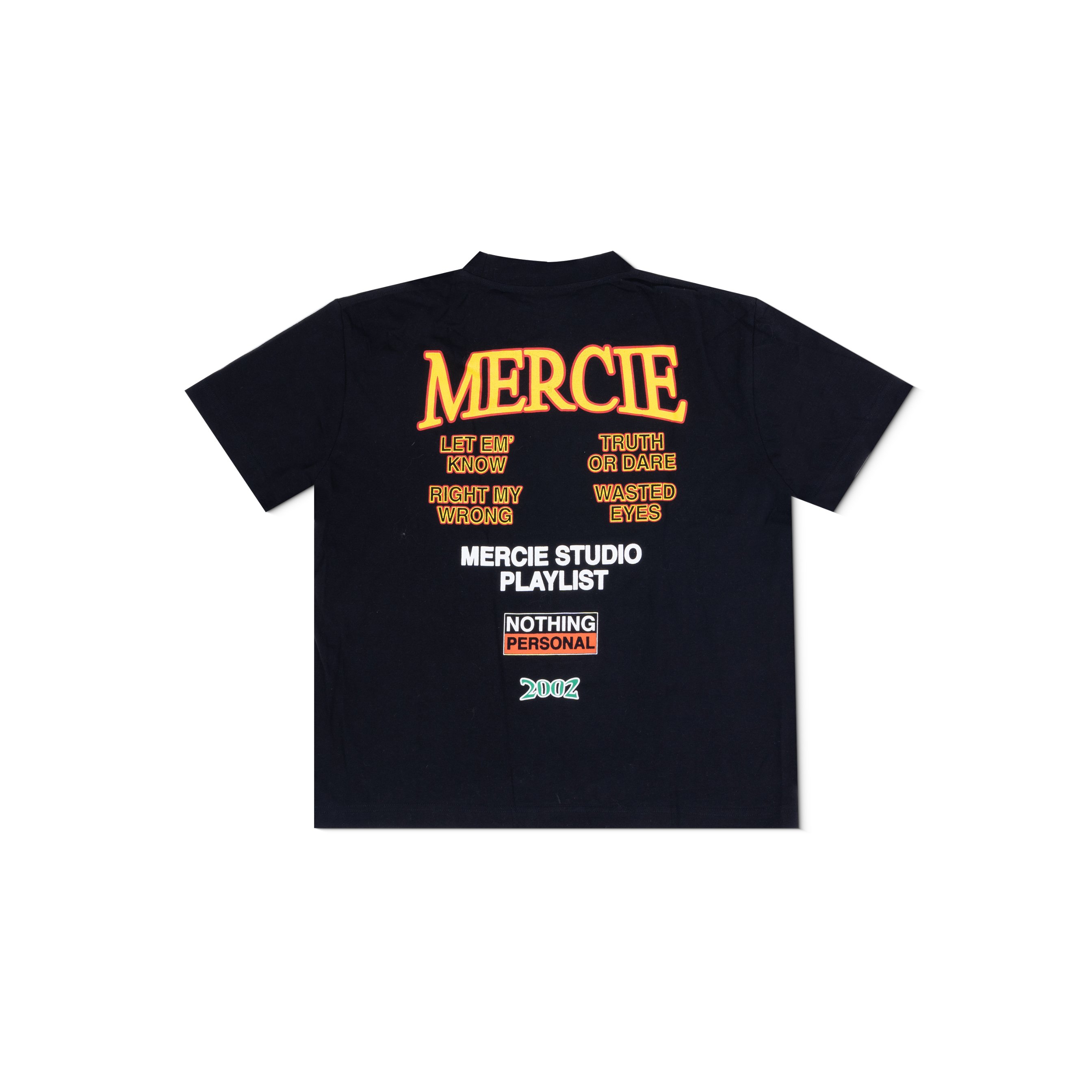 Mercie Studio - Playlist Fitted Tee
