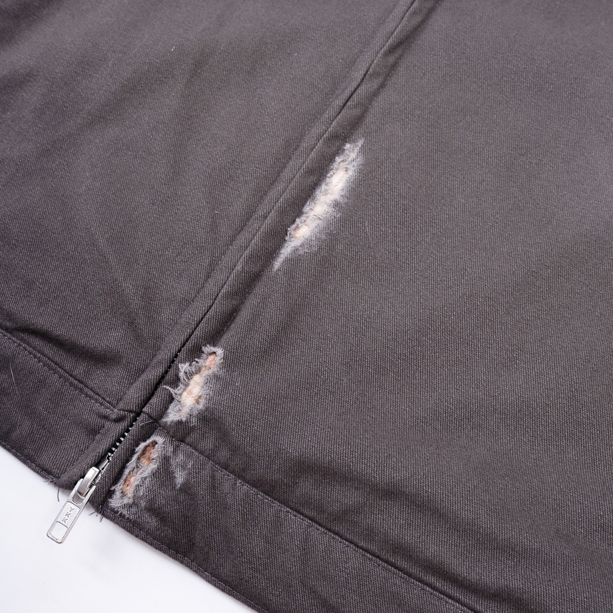  Mercie Studio - Work Jacket Distressed Flannel Grey 