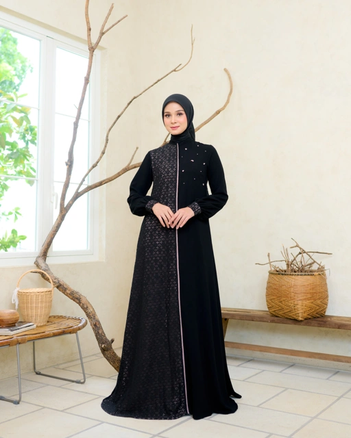 Image of Samira Dress (Black Mocca Series)