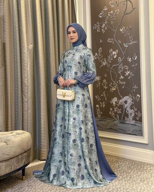 Asuka Dress (Dusty Blue)