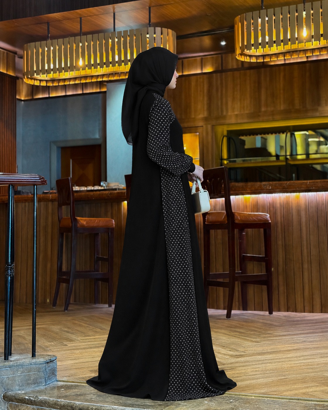 Zahira Dress (Micro Polka)
