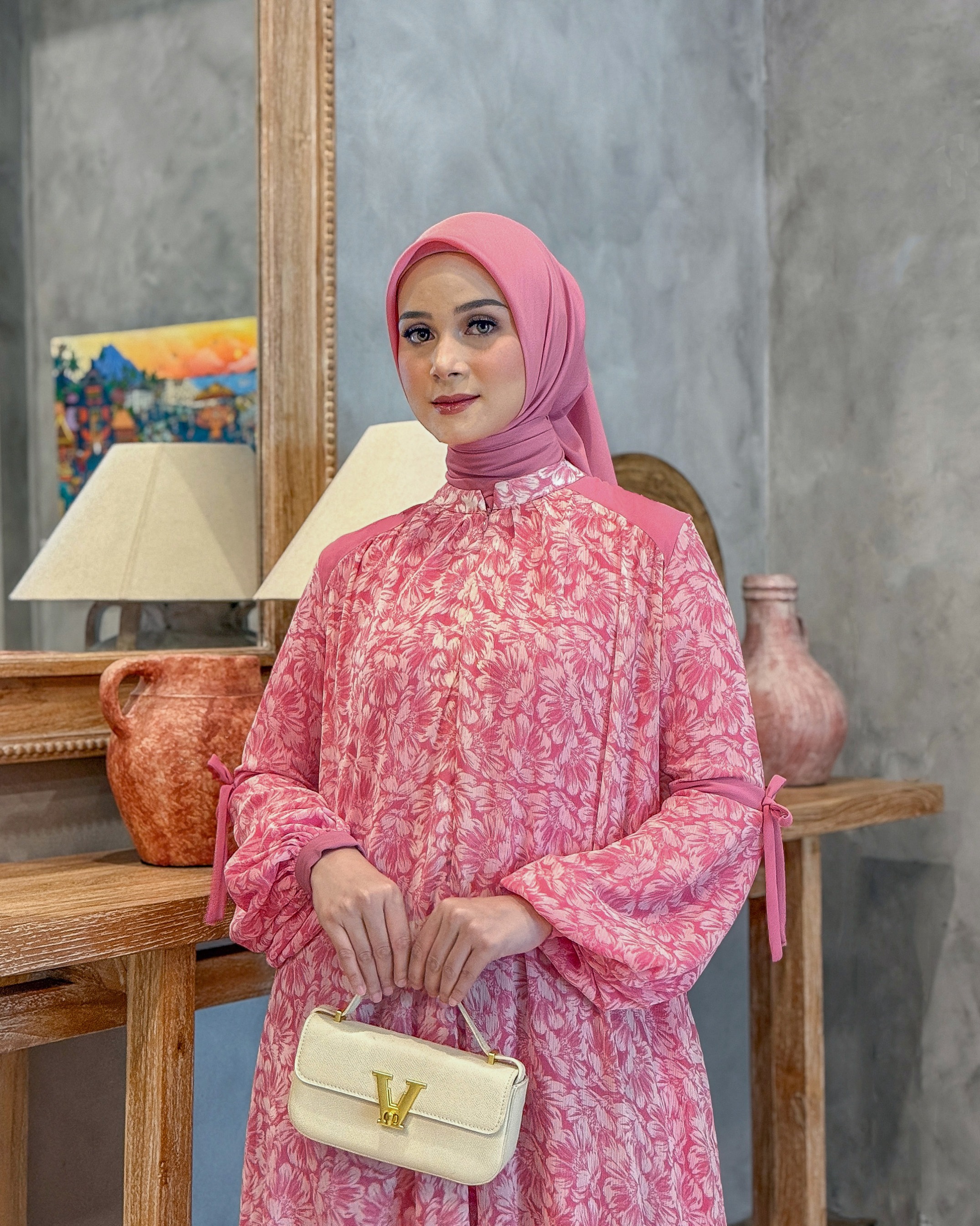 Yoryuw Dress  (Blush Peony)