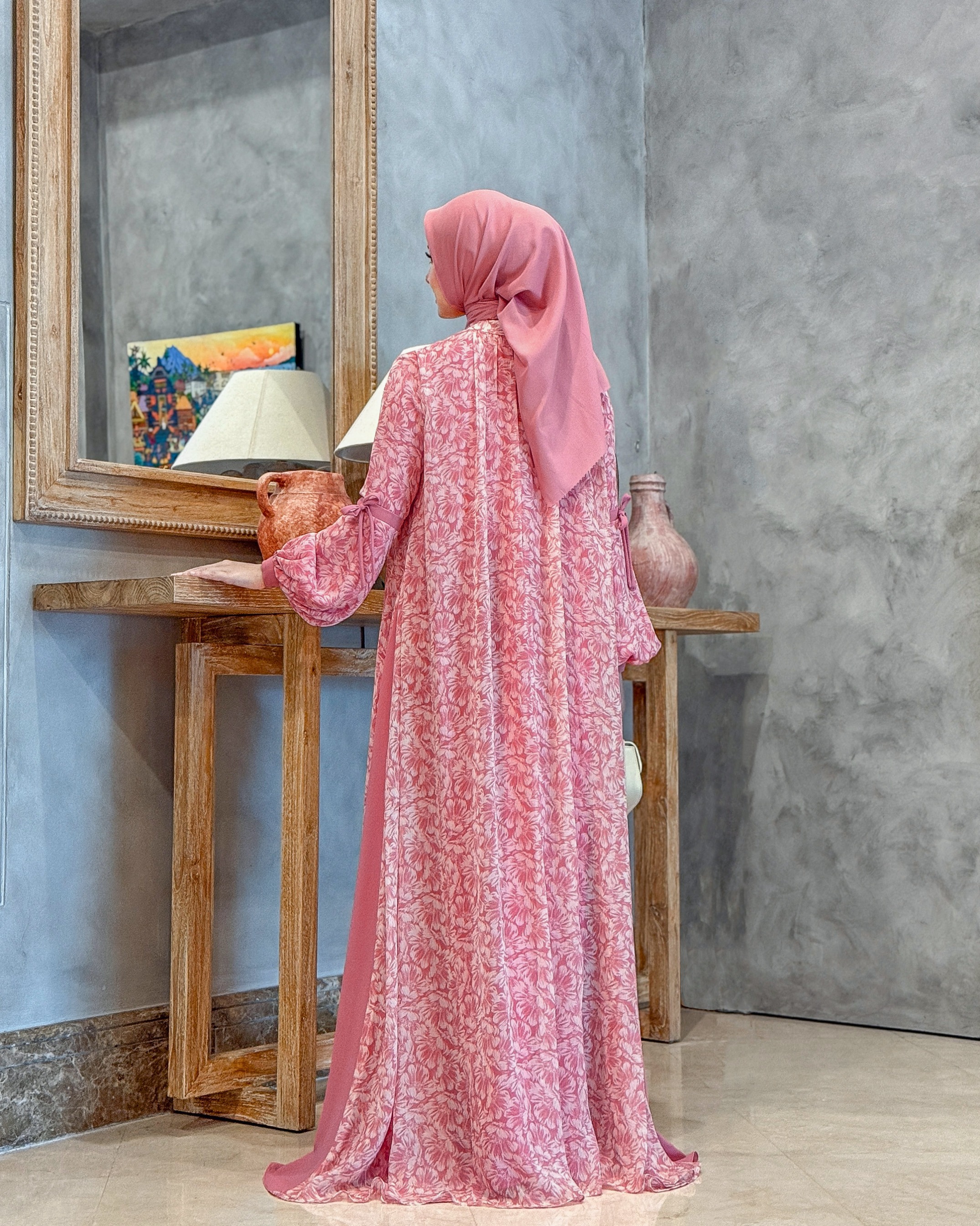 Yoryuw Dress  (Blush Peony)
