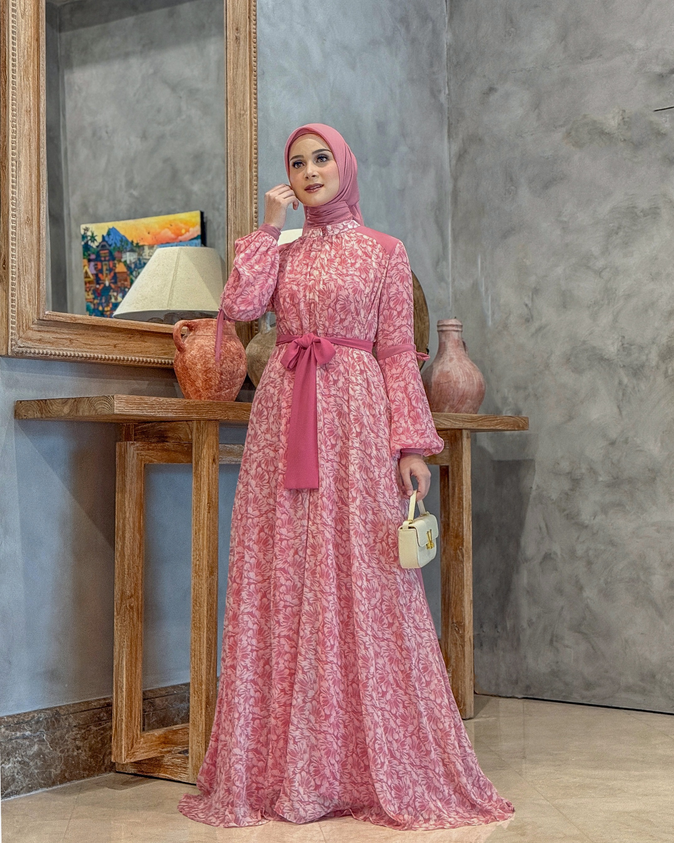 Yoryuw Dress  (Blush Peony)