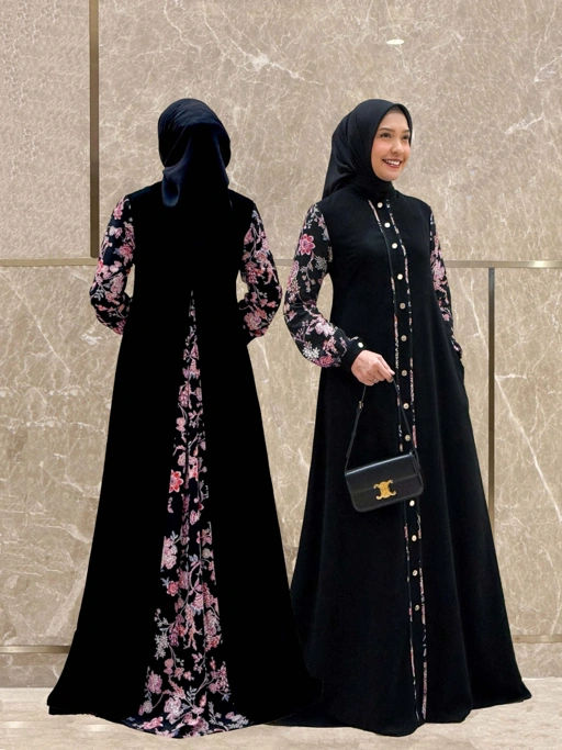 Image of Aina Dress (Sakura Blossom) Full Kancing