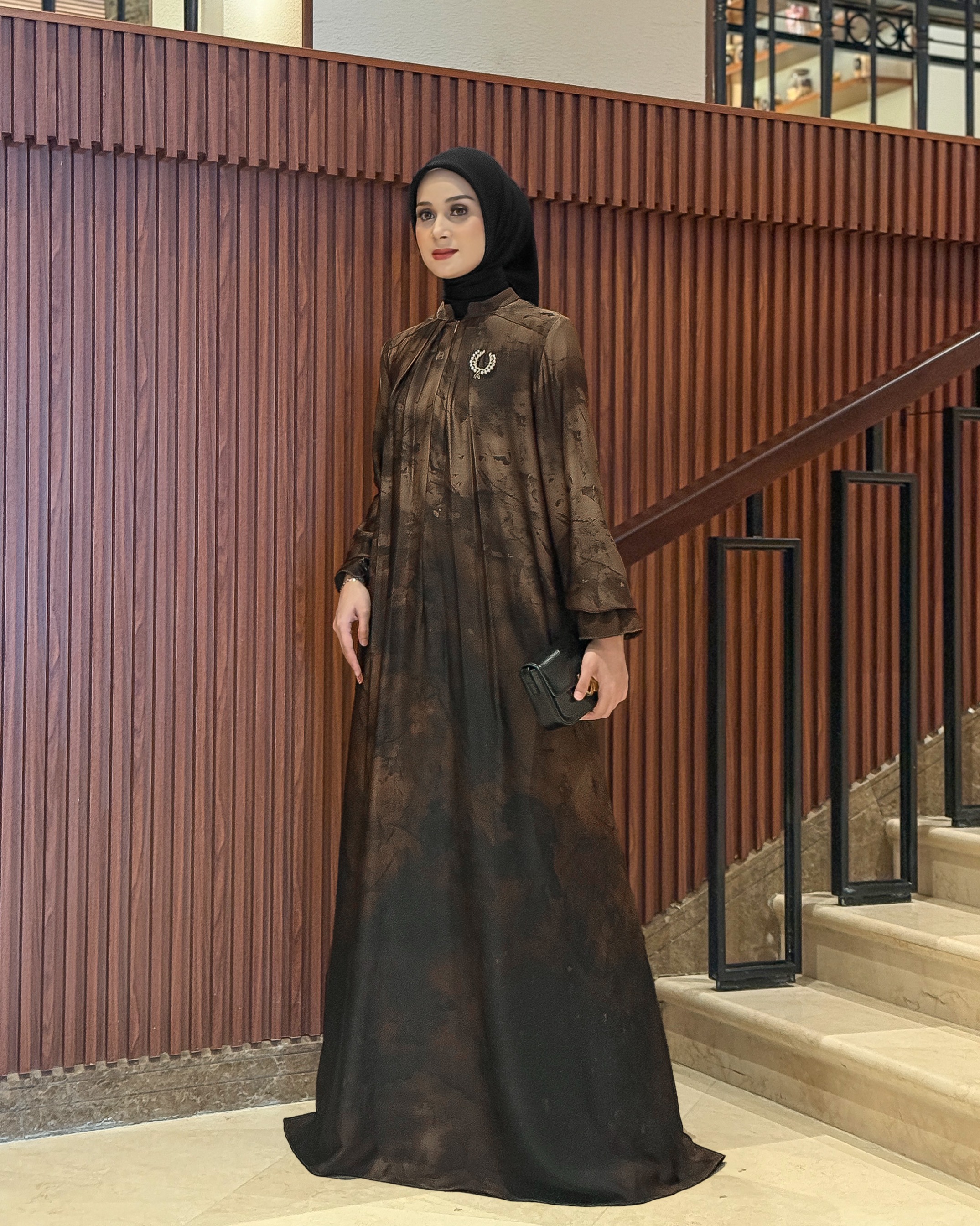 Mariam Dress (Choco Brown)